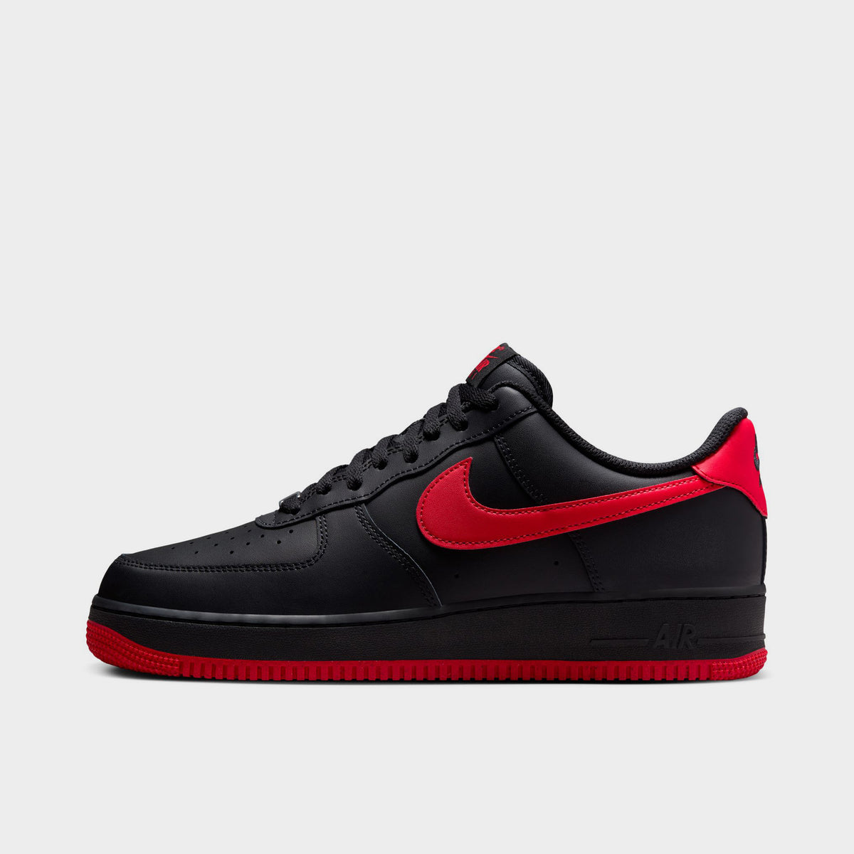 Nike air force red shoes discount