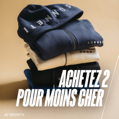 Achetez 2 pour moins cher a JD Sports