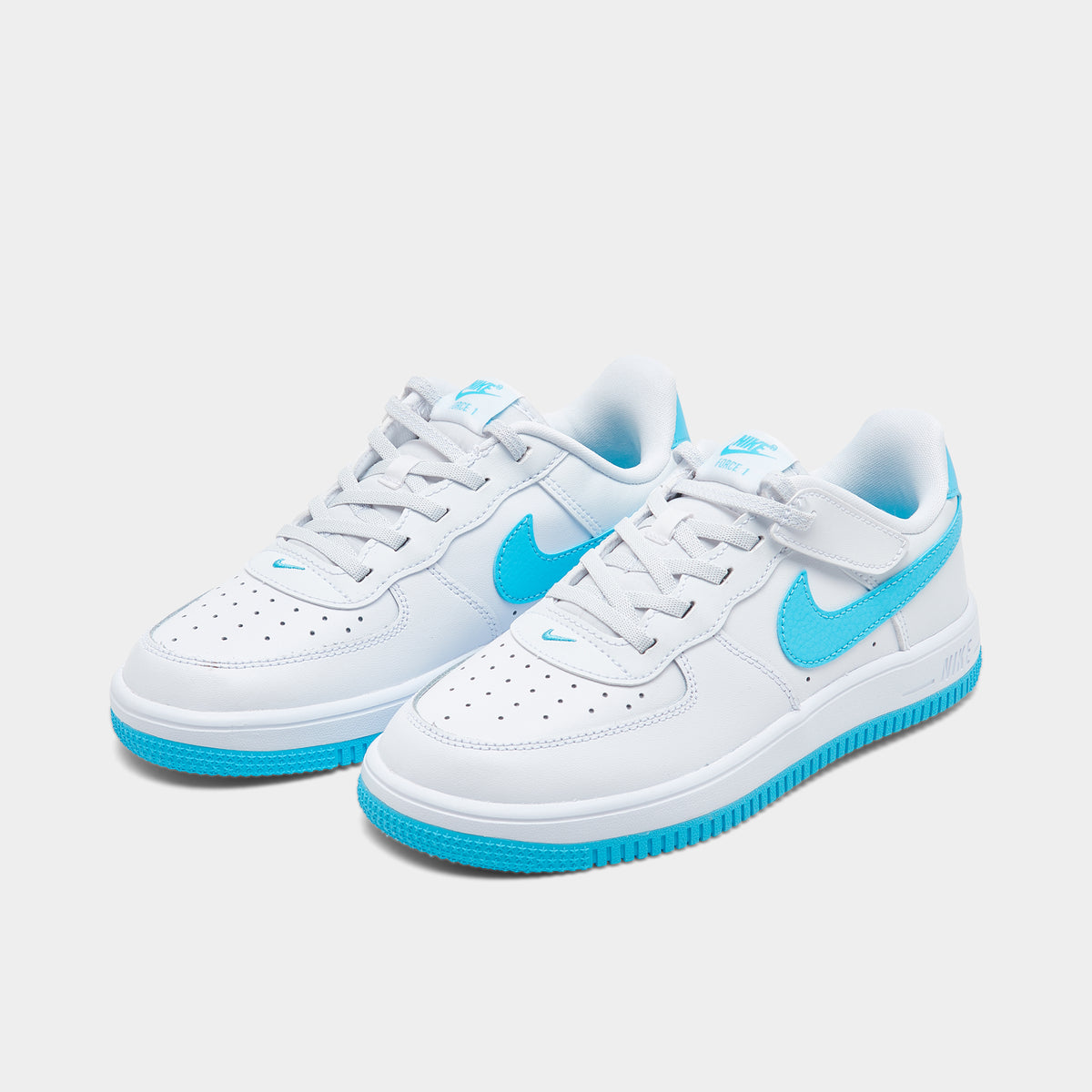 Nike Air Force 1 Low Easyon PS White Aquarius Blue White JD Sports