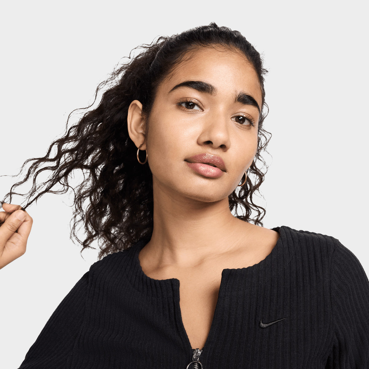 Nike cardigan black cheap