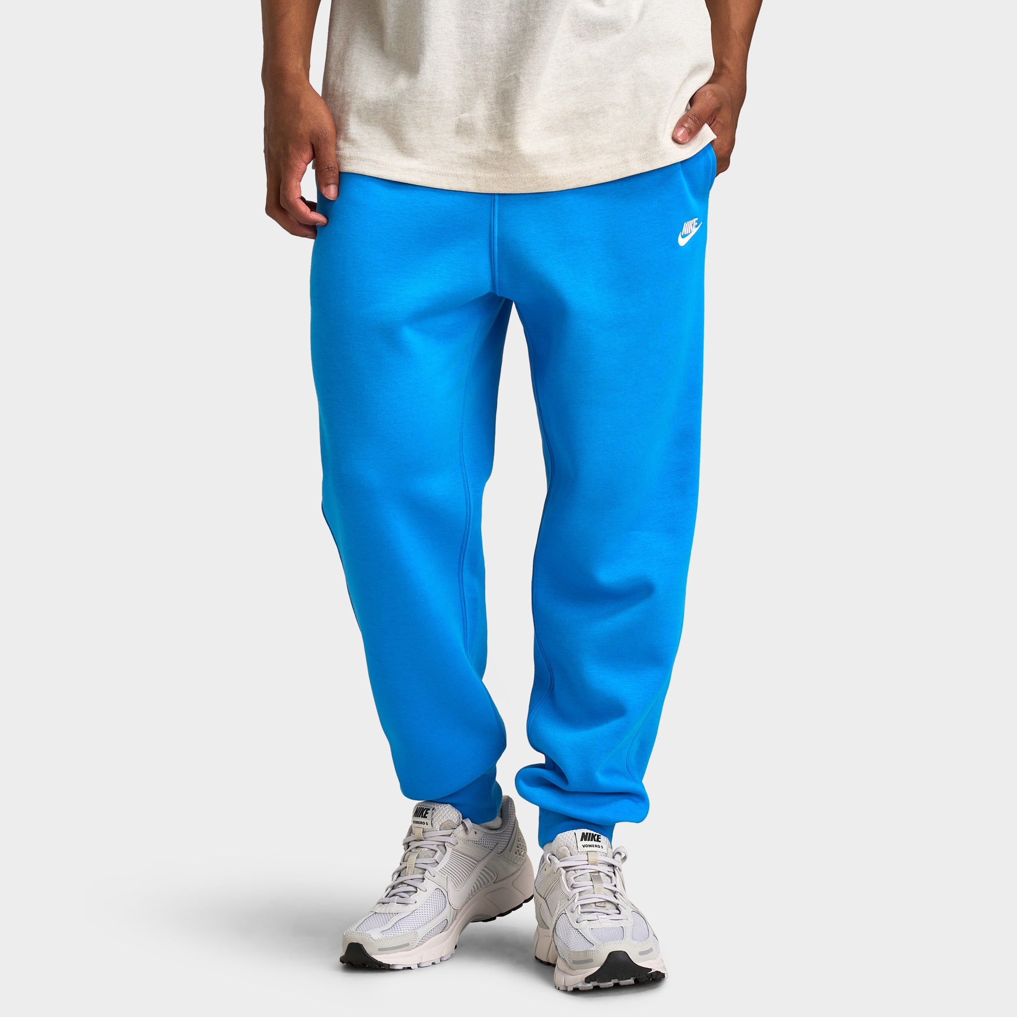 nike sportswear club fleece joggers blue