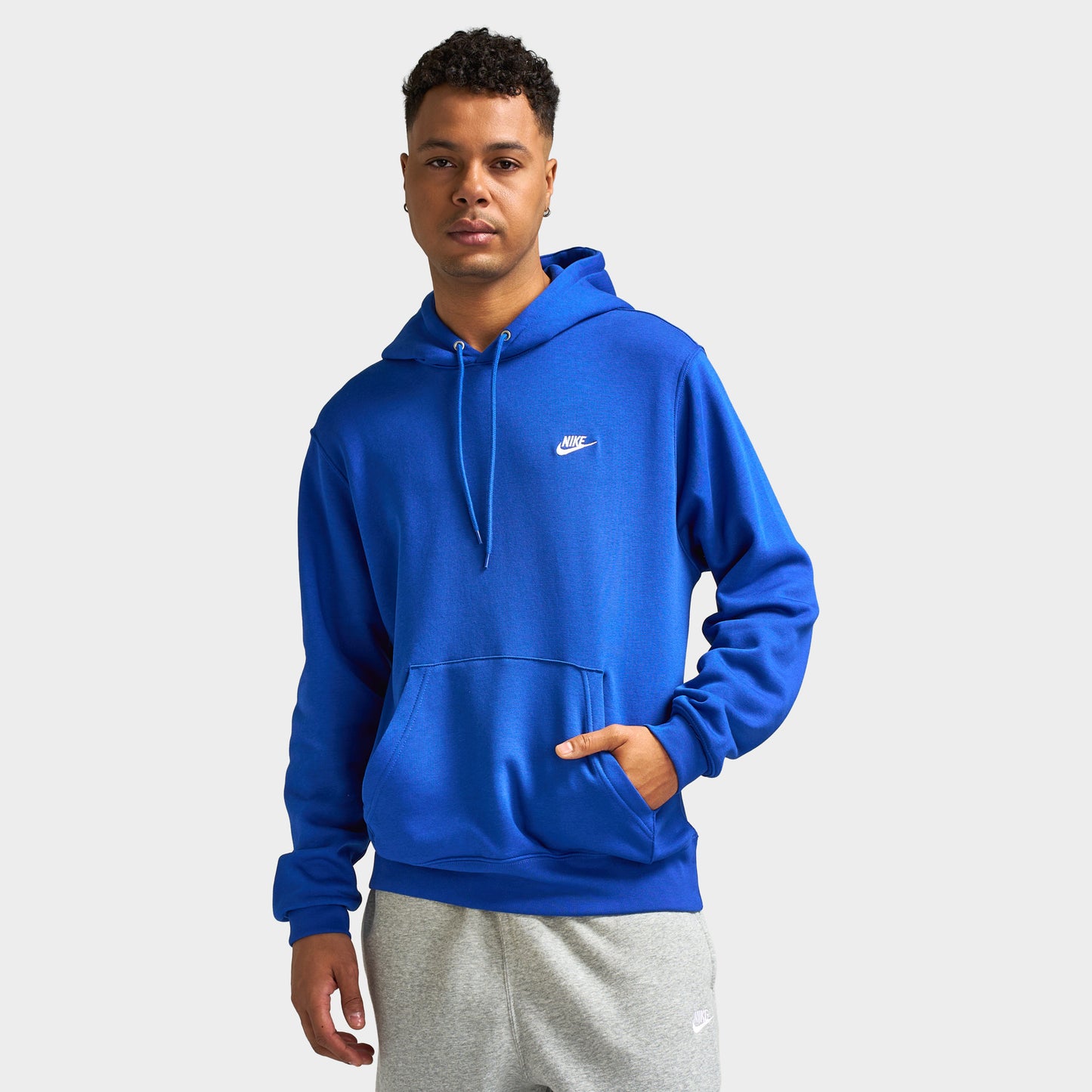 Nike Club BB Chandail à capuche / Bleu Royal
