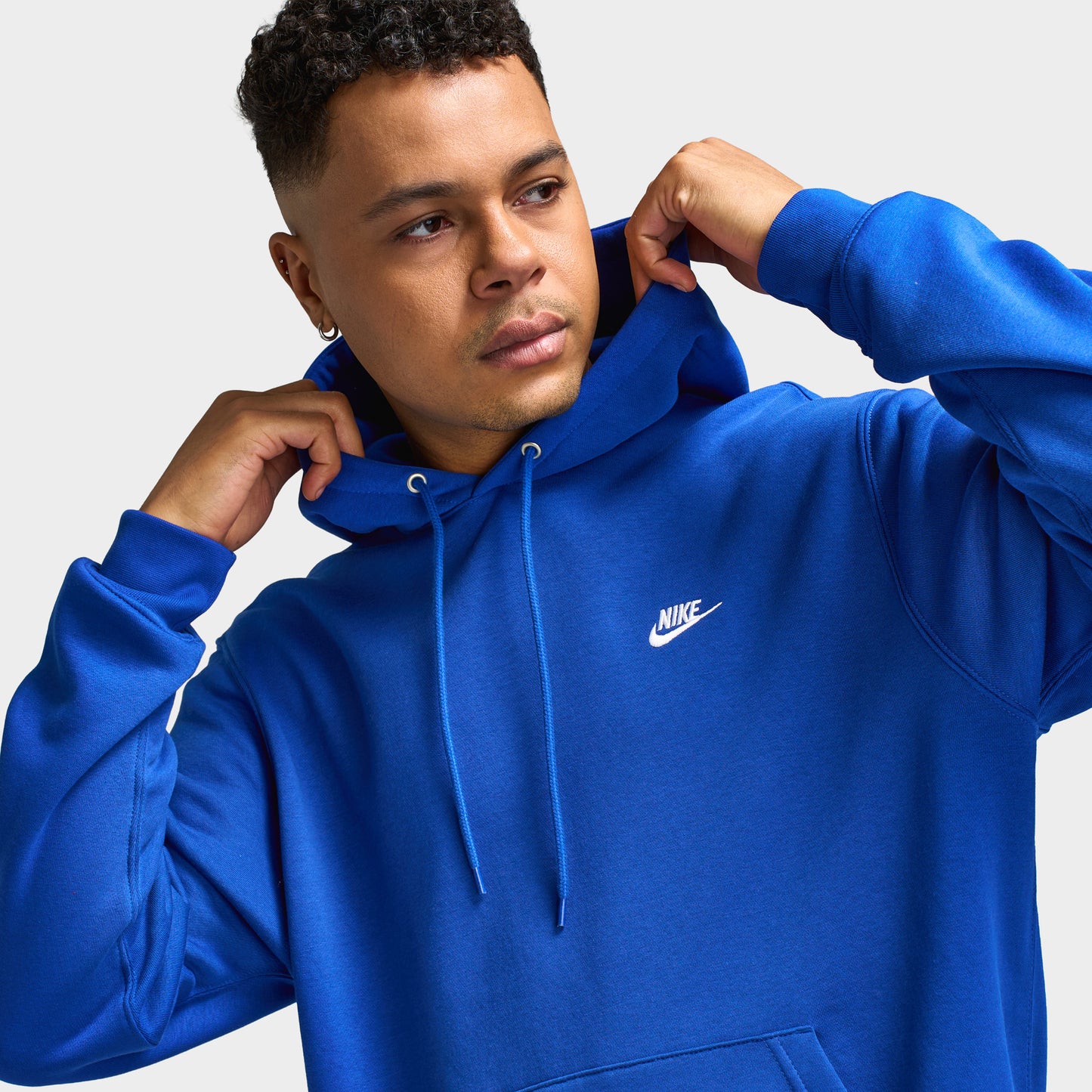 Nike Club BB Chandail à capuche / Bleu Royal