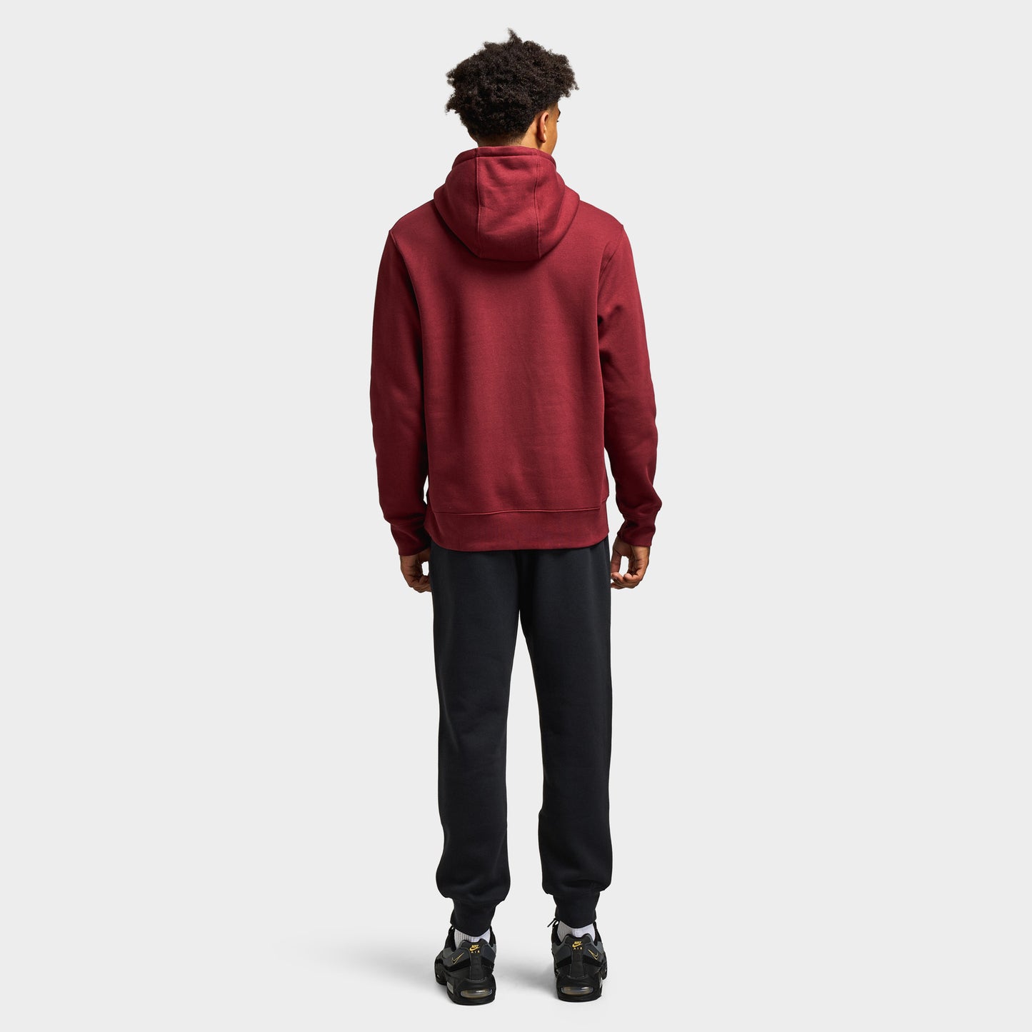 Nike Club Men's Pullover Fleece Hoodie / Red