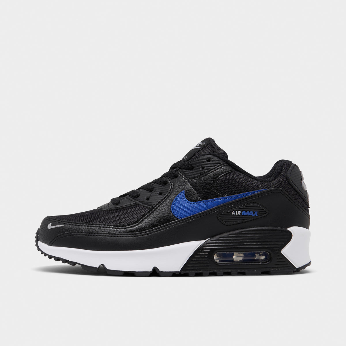 Nike Air Max 90 Next Nature GS Black Game Royal Wolf Grey JD