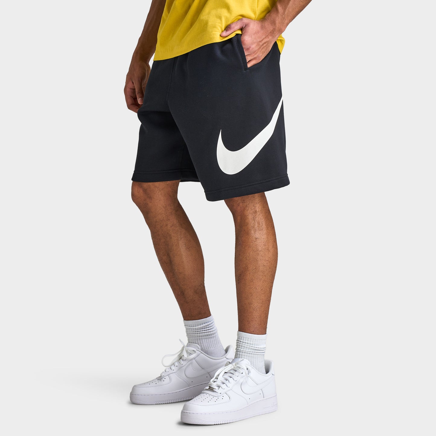 Nike Club Shorts molleton / Noir