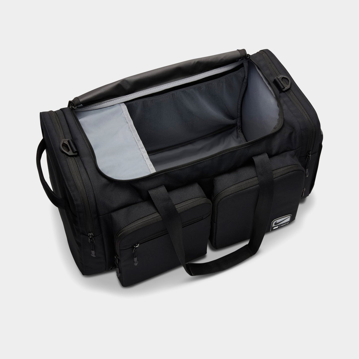 Nike Utility Power 2.0 Sac de sport moyen (51L) Noir / Noir - Blanc