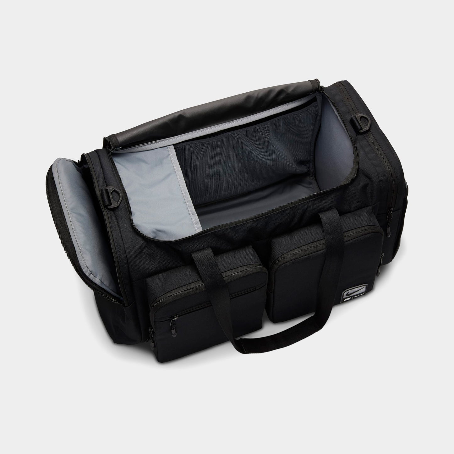 Nike Utility Power 2.0 Sac de sport moyen (51L) Noir / Noir - Blanc