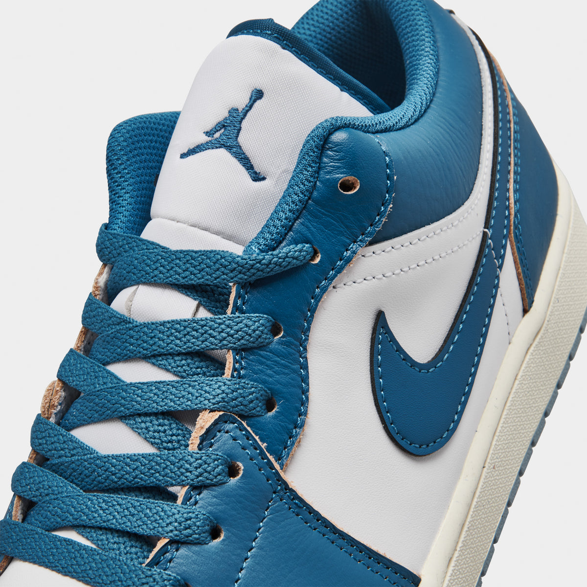 Jordan 1 Low SE White Industrial Blue Blue Grey JD Sports