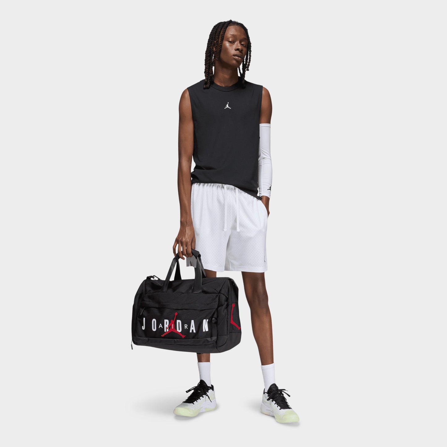 Jordan Sport Dri-FIT T-shirt sans manches noir / blanc
