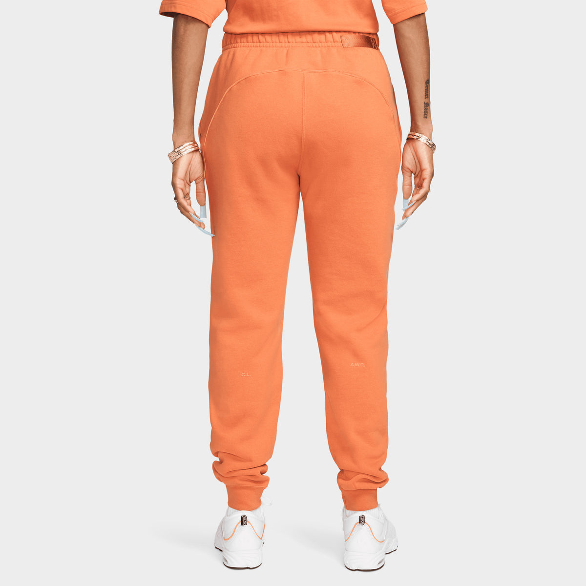 Orange fleece pants online