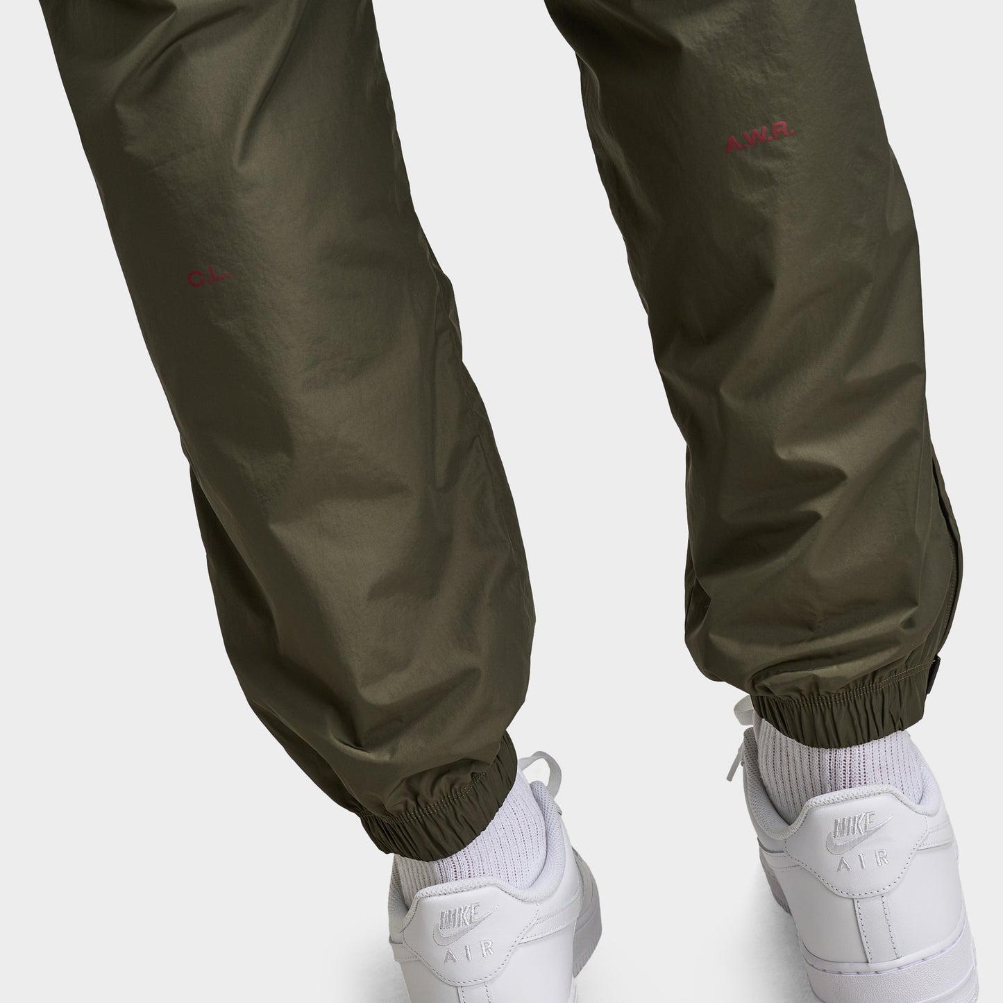 Nike NOCTA CS Cardinal Woven Track Pants Cargo Khaki / Smoke Grey