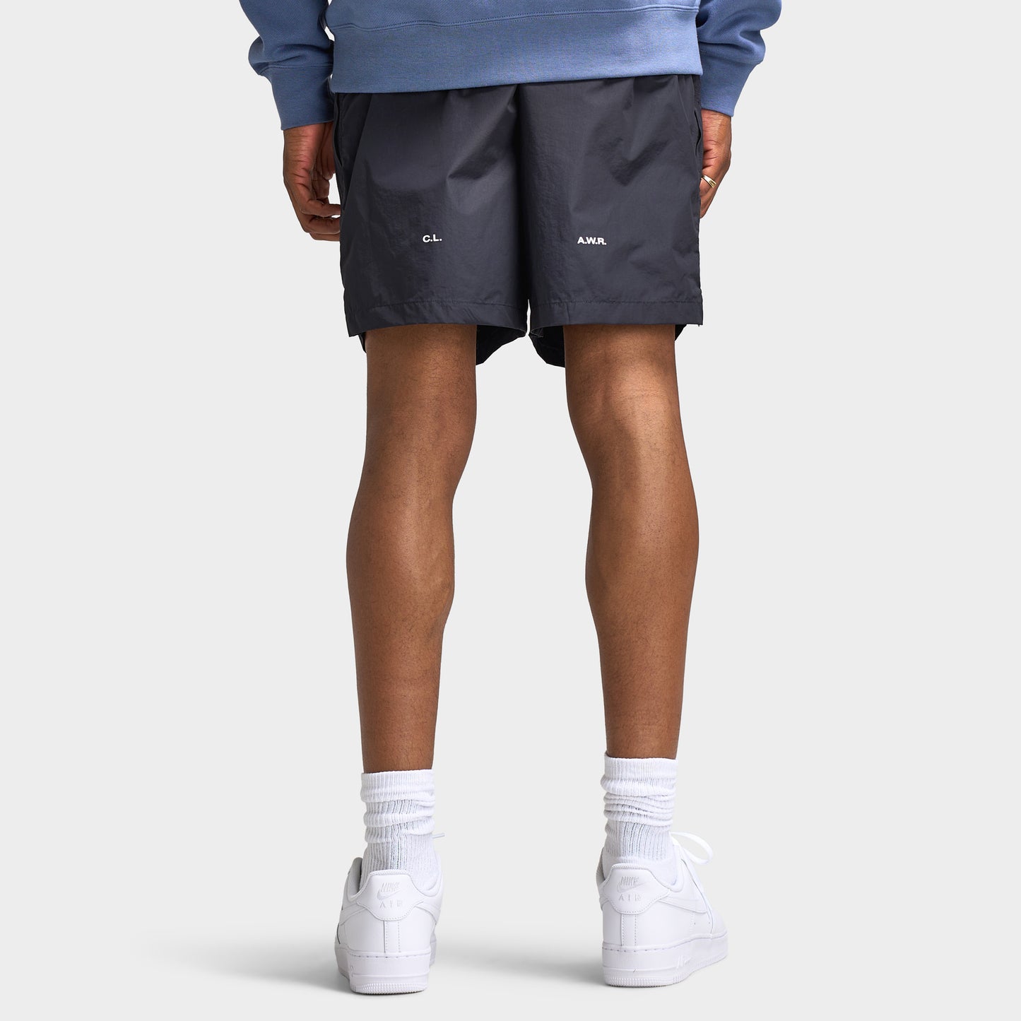 Nike NOCTA Cardinal Nylon Shorts Black / White