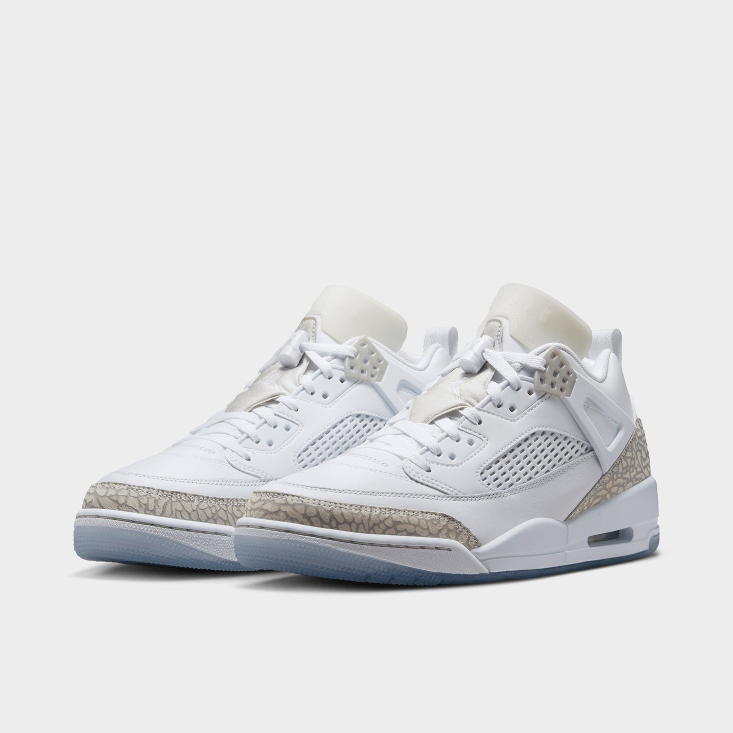 Jordan Spizike Low Blanc / Gris Neutre - Argent Métallique