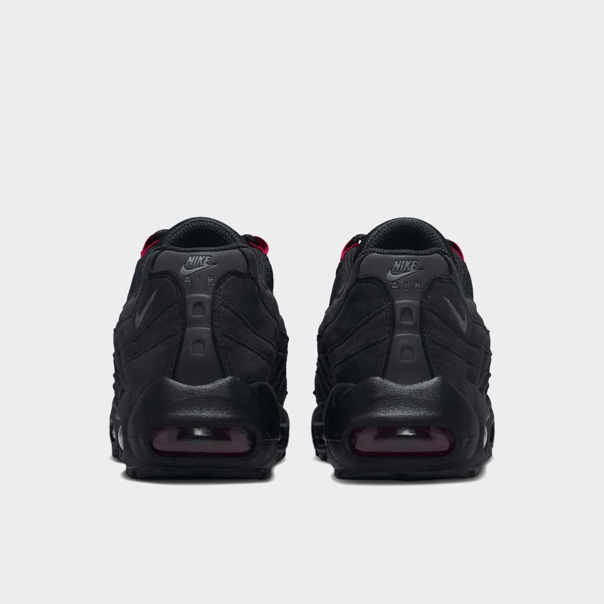Nike Air Max 95 GS Noir Gris fer Rouge gymnique JD Sports