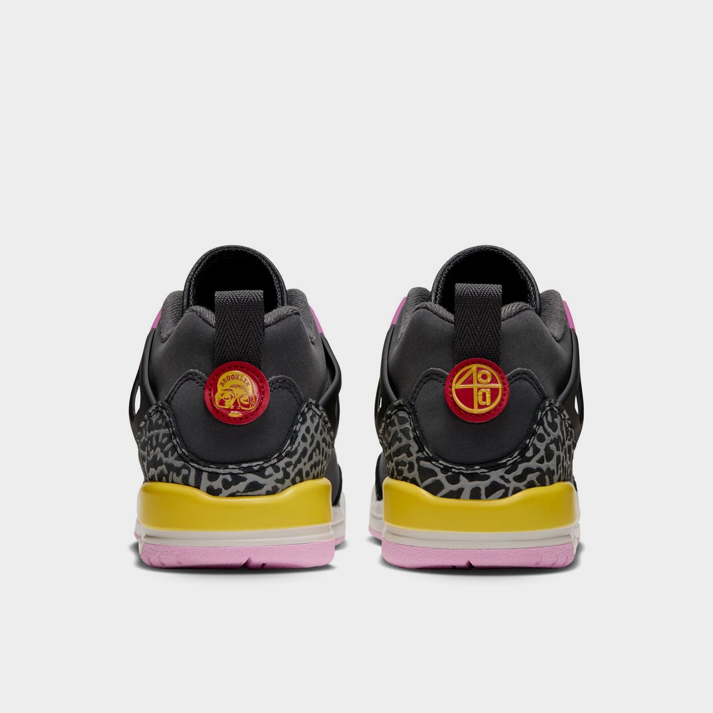 Jordan Spizike Low GS Anthracite / Rouge Université - Noir
