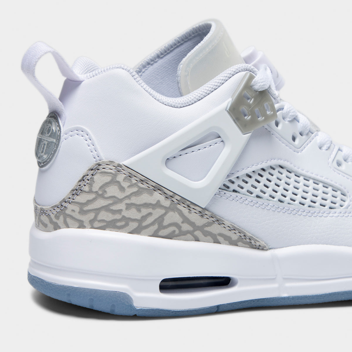 ■Nike■ Jordan Spizike Low M White llic Silver Barley B JORDAN SPIZIKE LOW WHITE NEUTRAL GREY – NRML