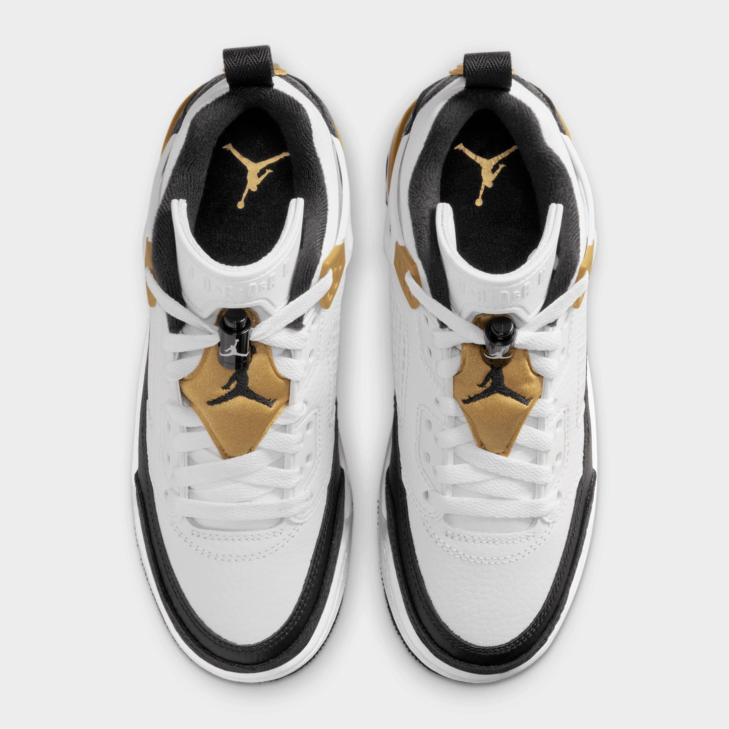 Jordan Spizike Low GS Blanc / Noir - Or métallique