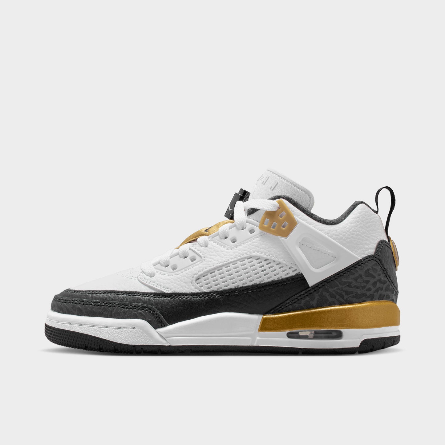 Jordan Spizike Low GS Blanc / Noir - Or métallique
