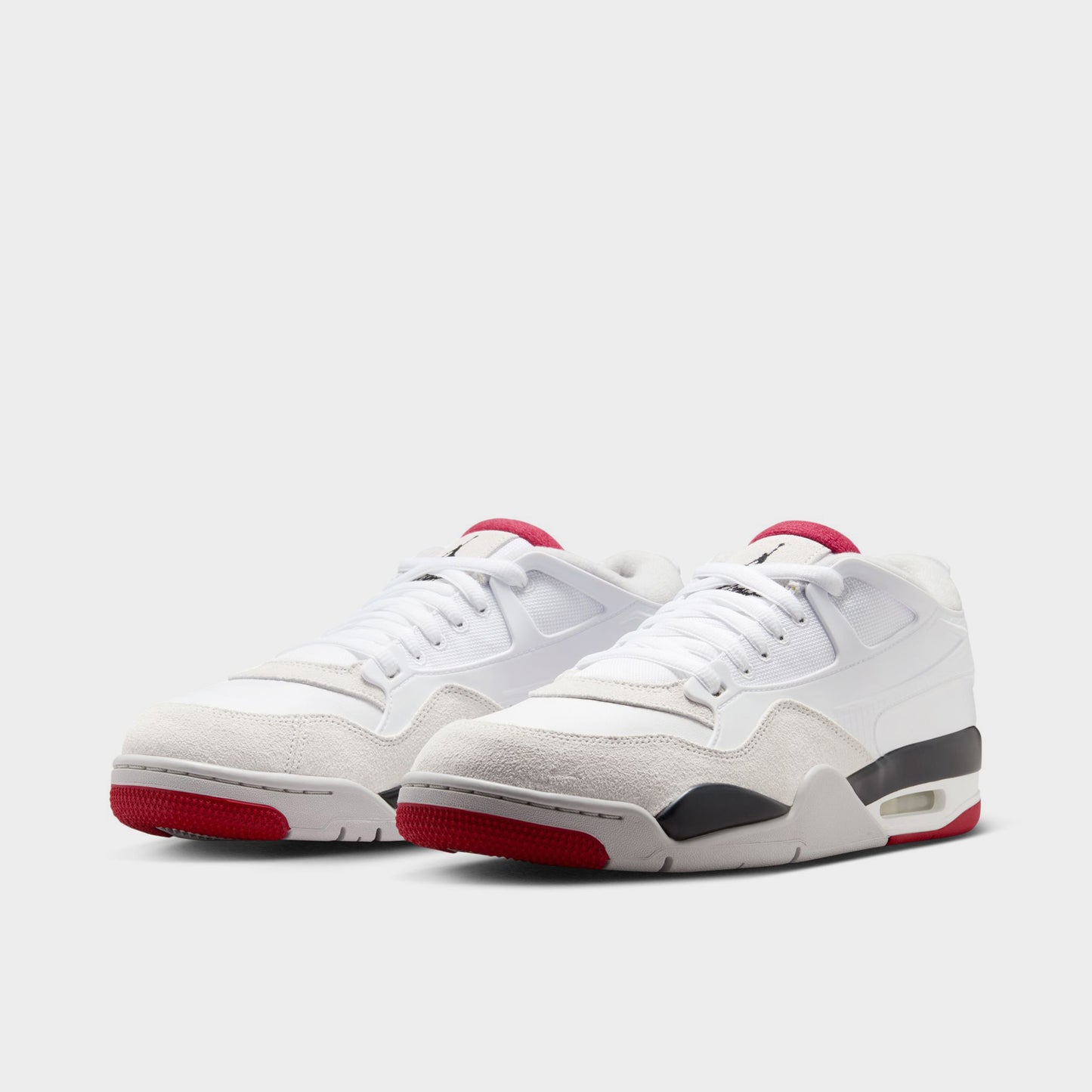 Jordan 4 RM Blanc / Rouge Varsity - Noir