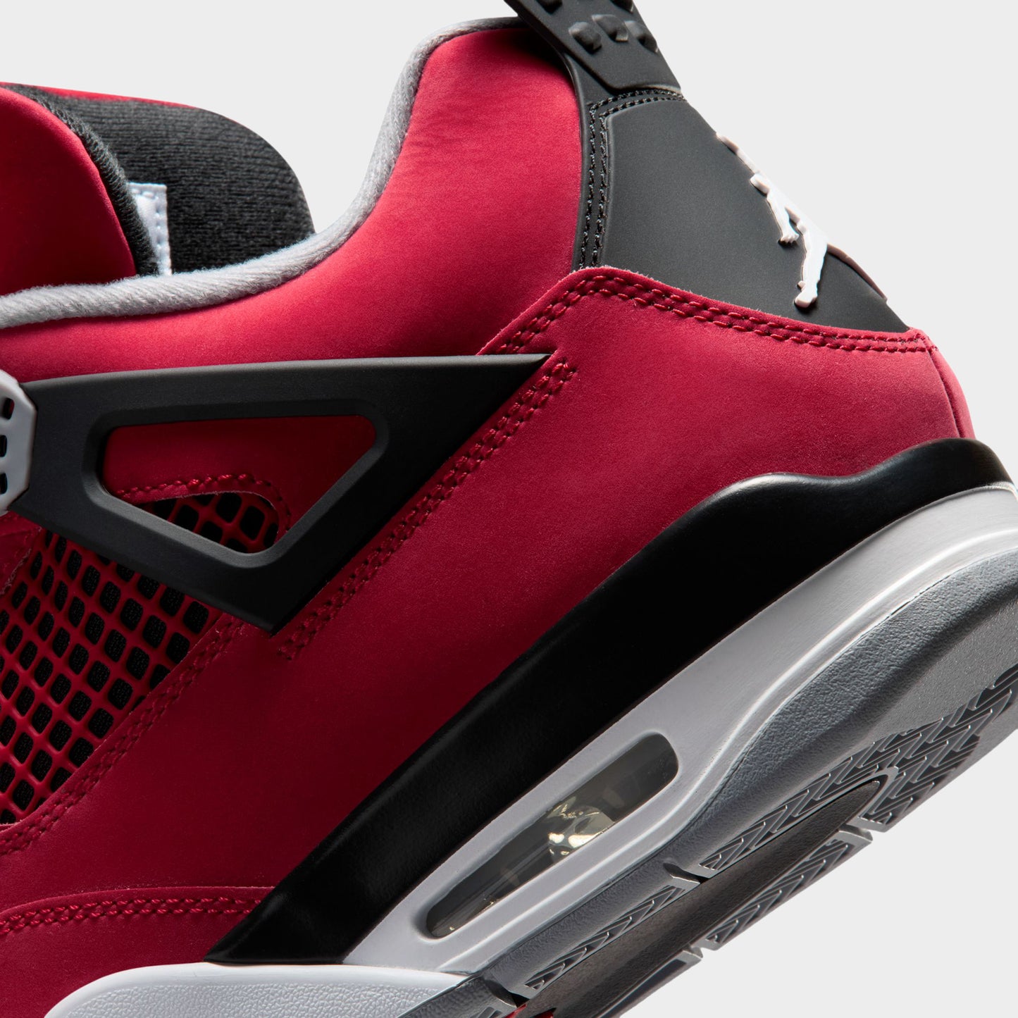 Jordan 4 Retro Fire Red / White - Black