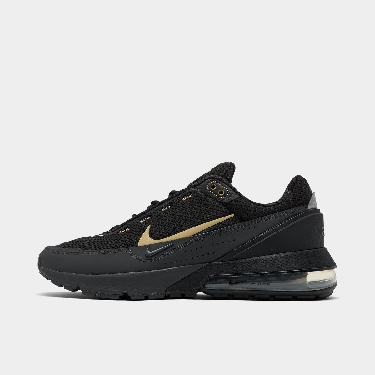 Black with best sale gold nike