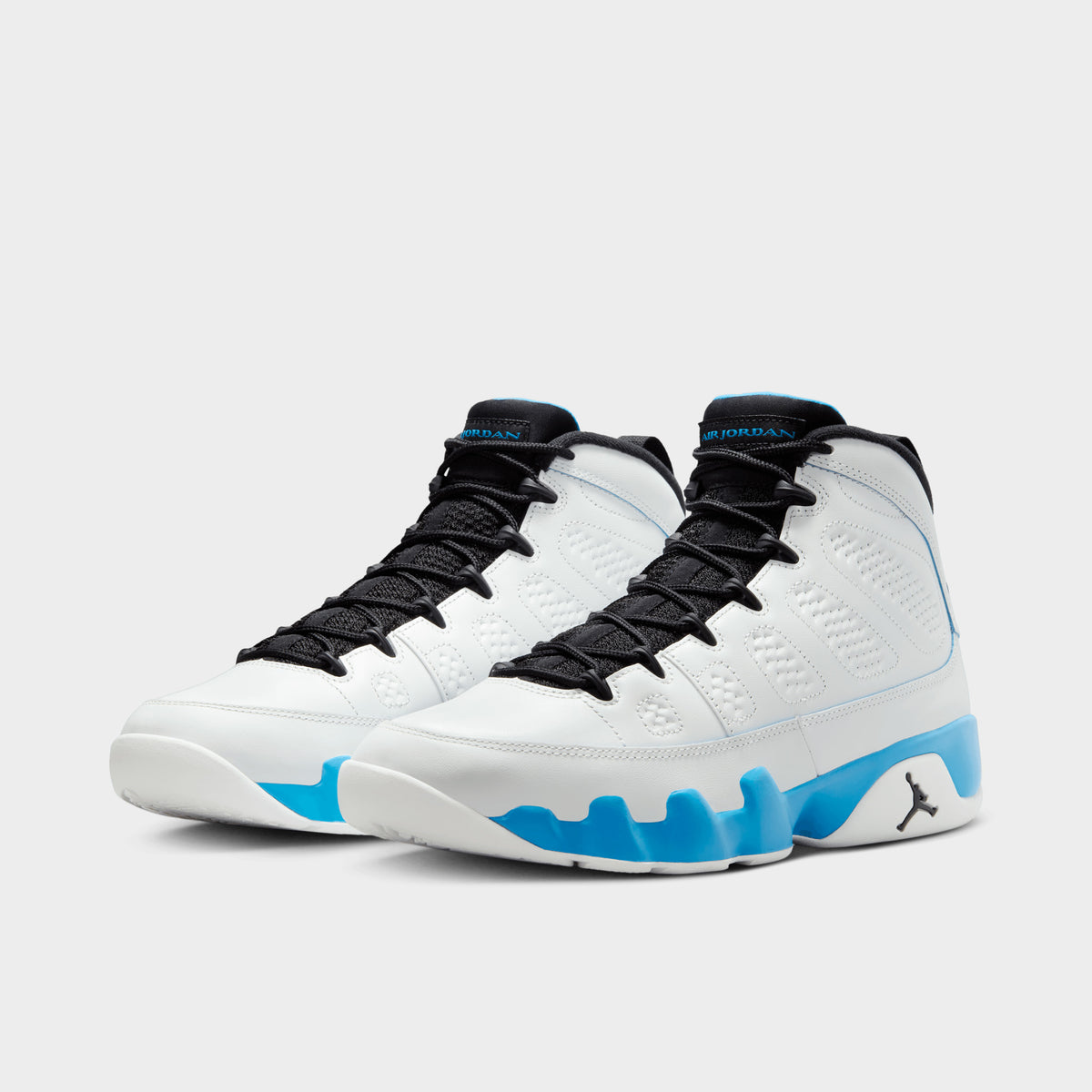 Jordan 9 Retro Summit White Black Dark Powder Blue JD Sports
