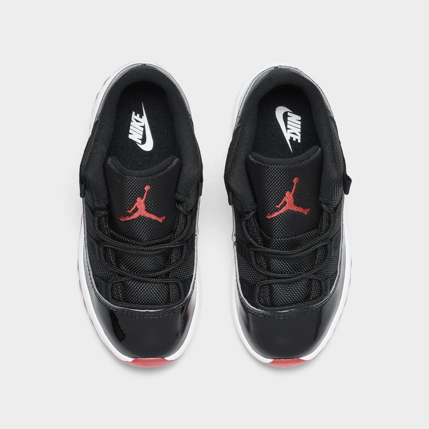 Jordan 11 Retro Low TD Black / Varsity Red - White
