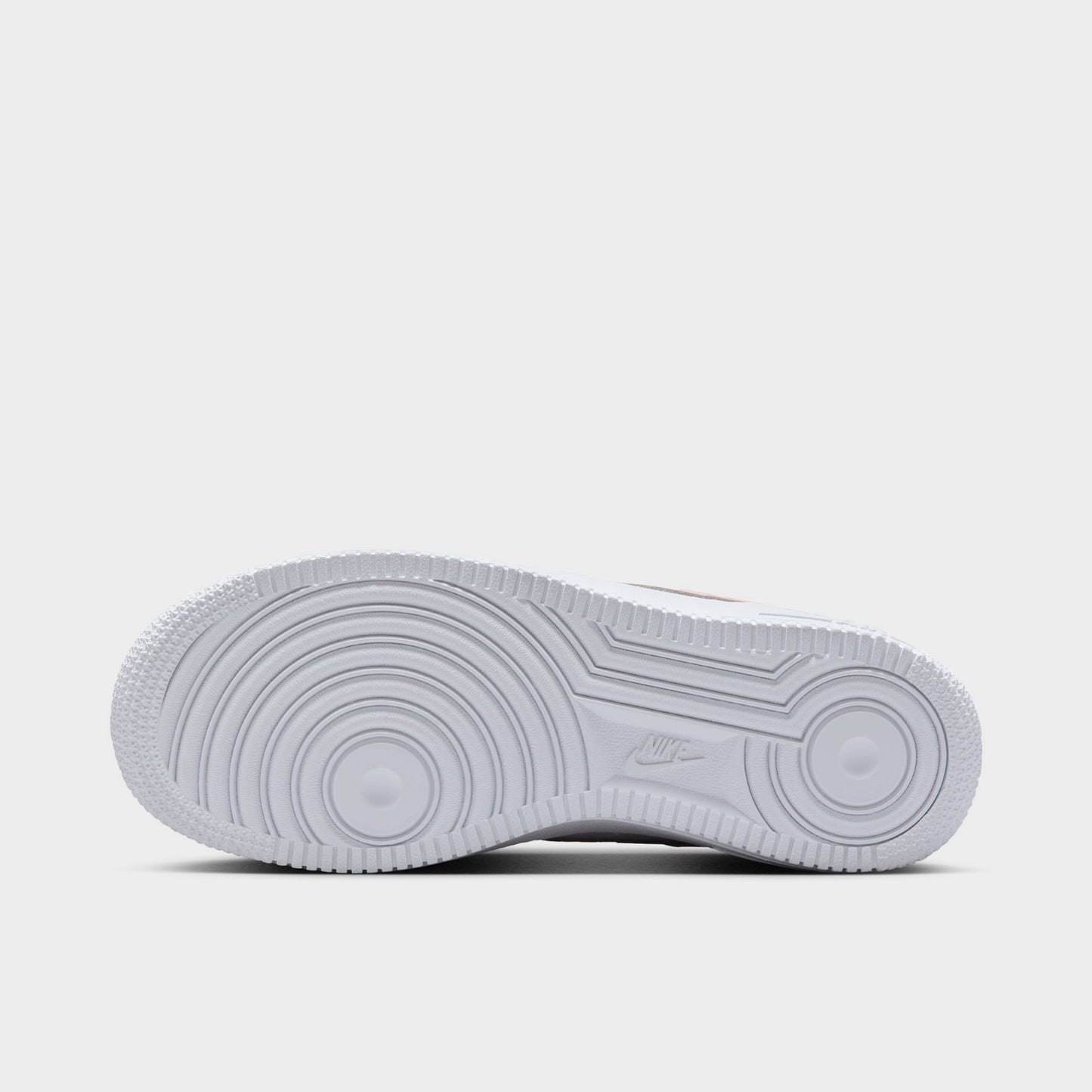 Nike Air Force 1 GS Fantôme / Rose Echo - Blanc Sommet