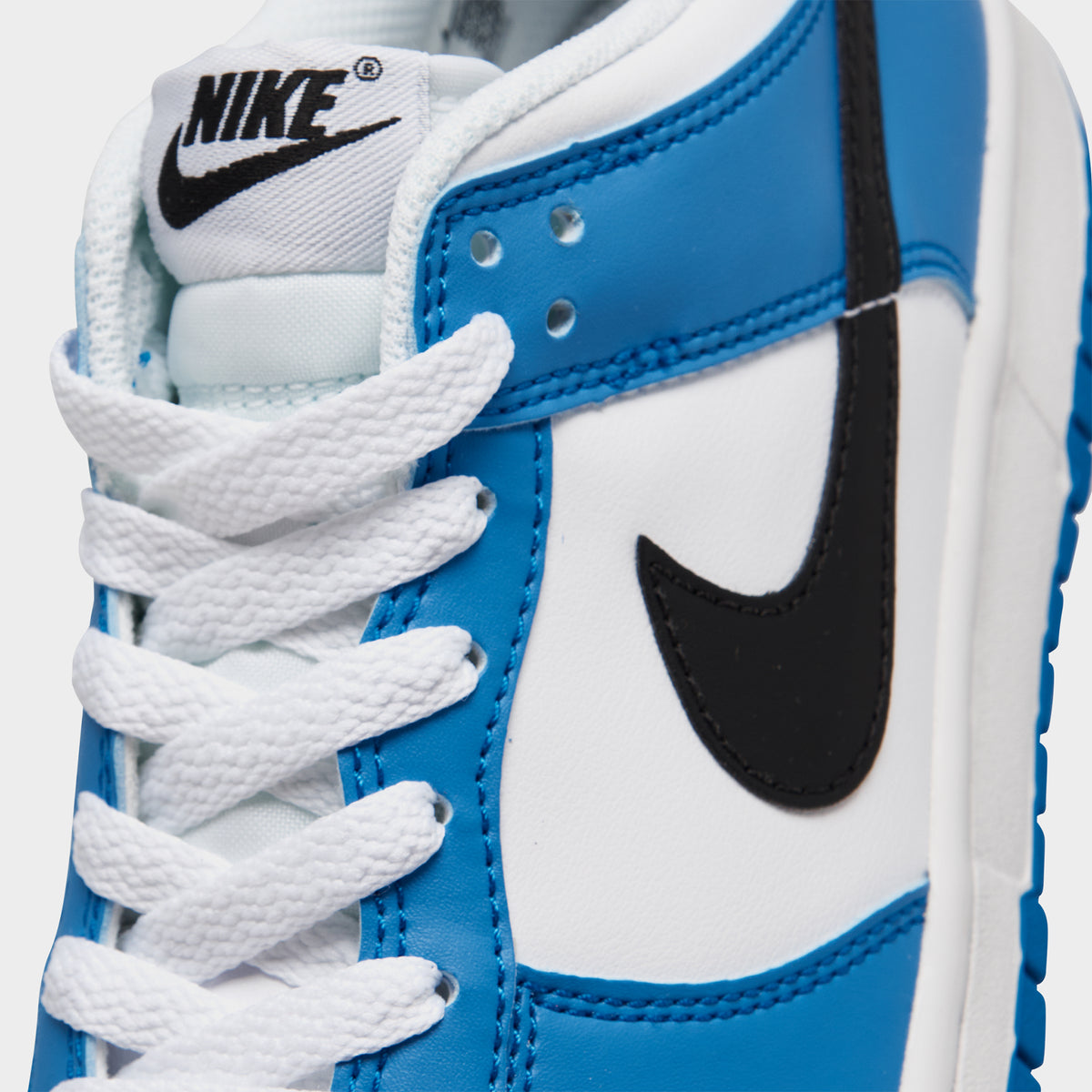 Nike blue hot sale white black