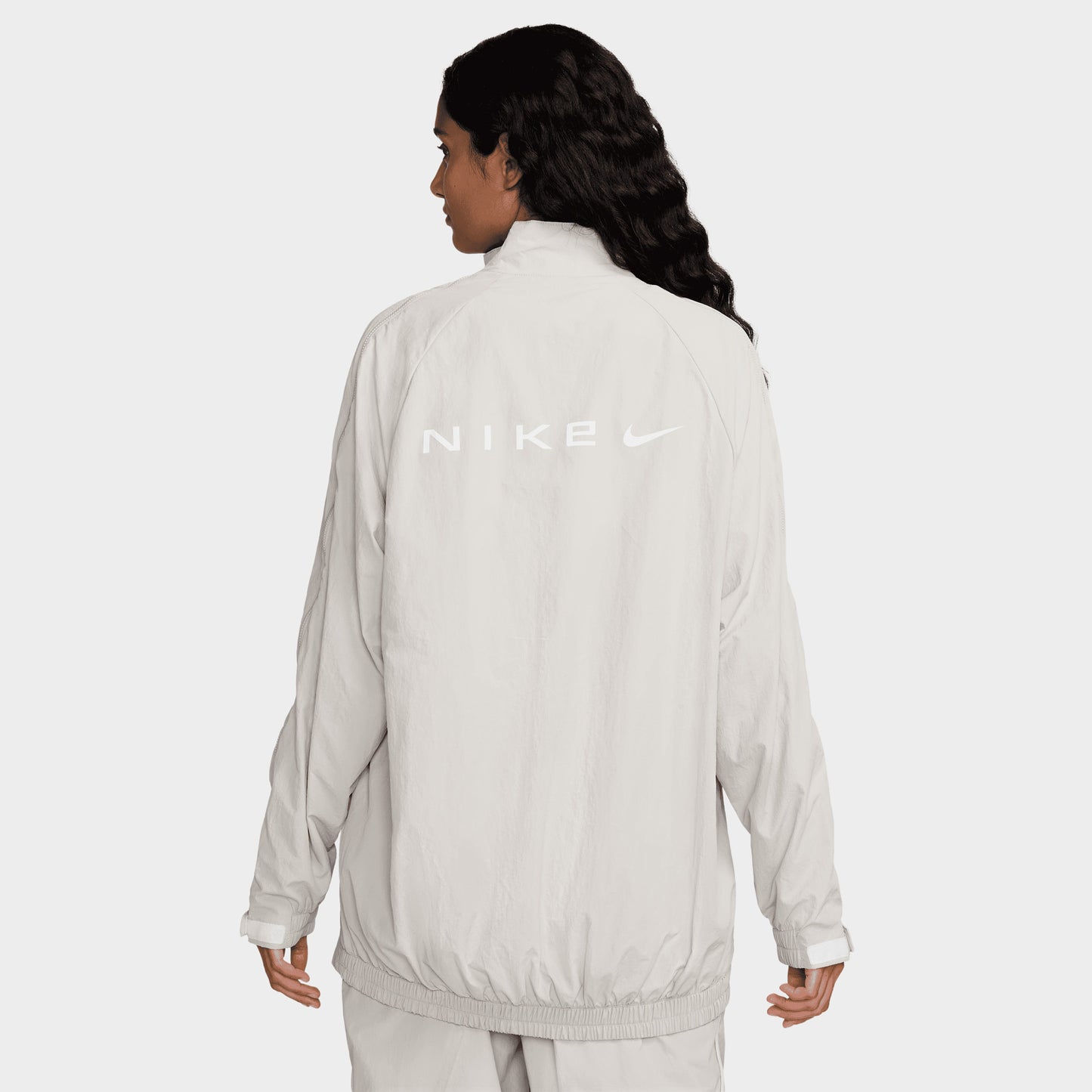 Nike Sportswear Femme Repel Zip Jacket Lt Iron Ore / Blanc