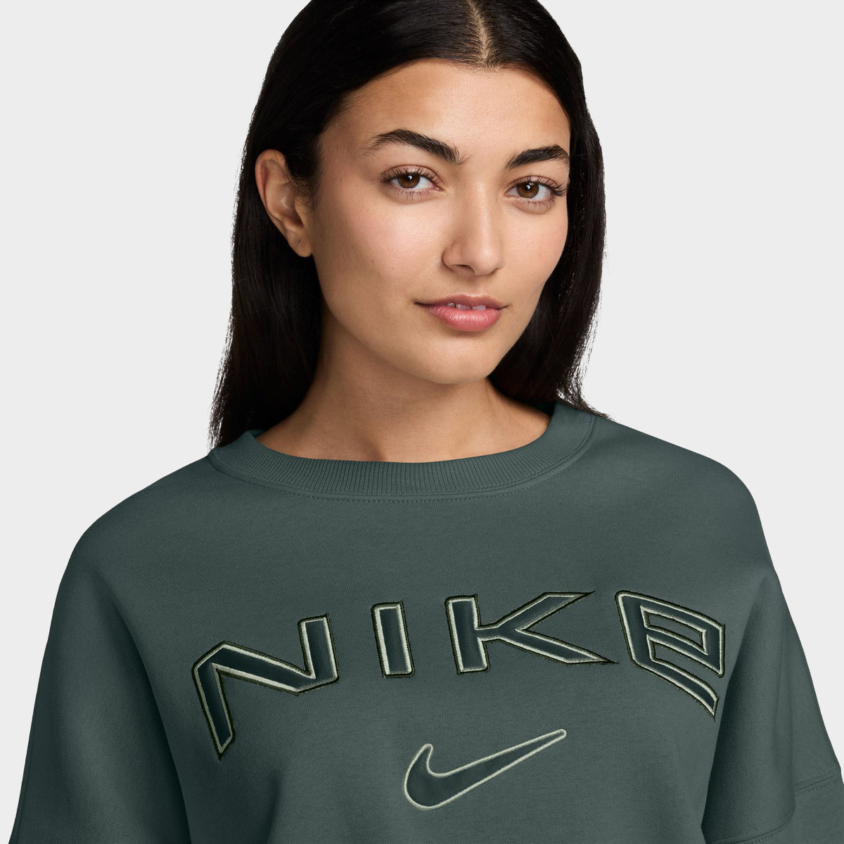 Nike Sportswear Women s Phoenix Fleece Over Oversized Crewneck Vintage JD Sports