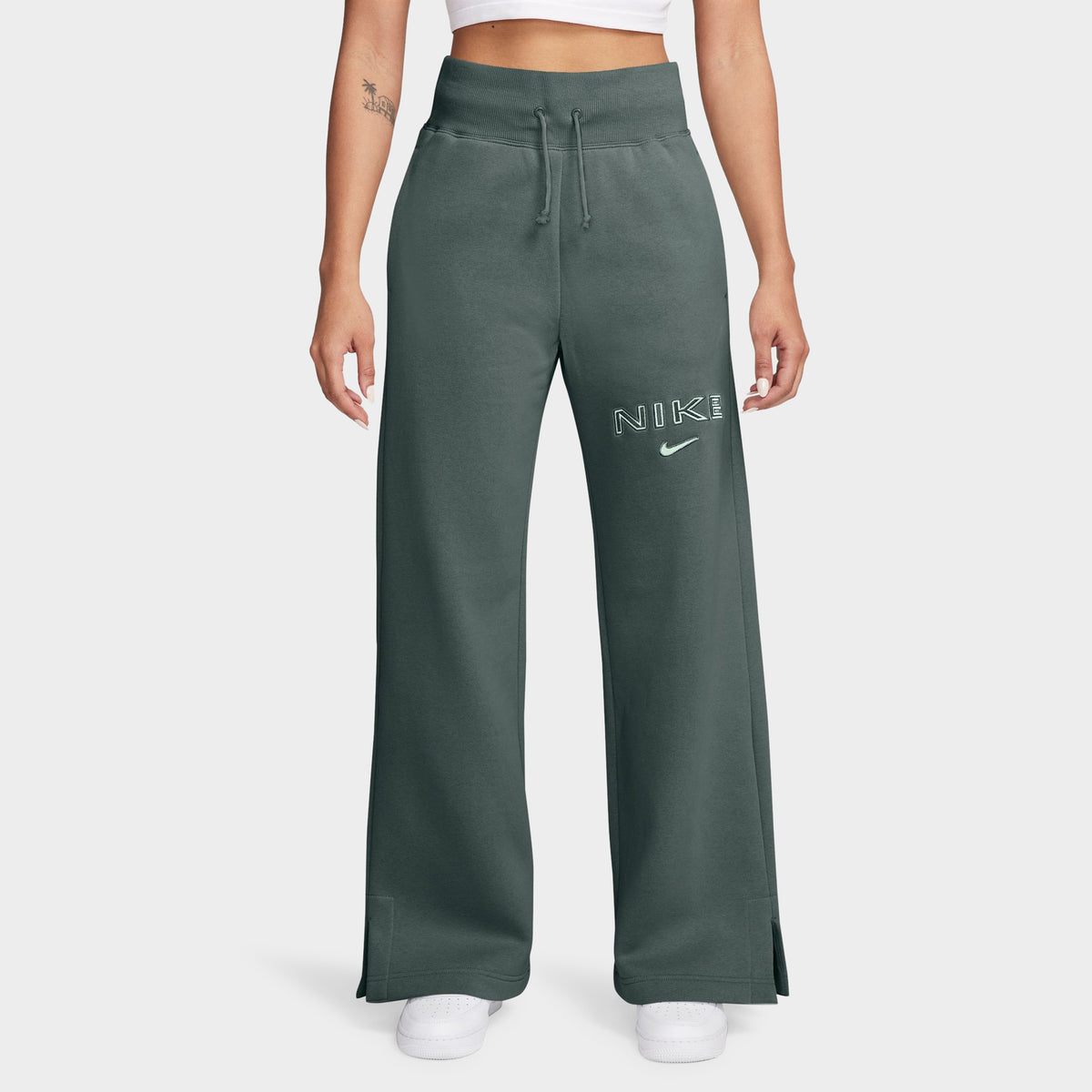 Nike Sportswear Women s Phoenix Fleece High Rise Wide Leg Pants Vintag JD Sports