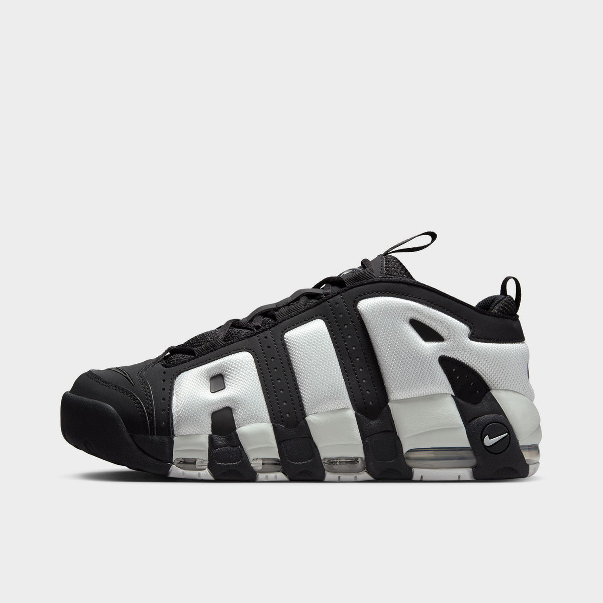 Grey nike uptempo hot sale
