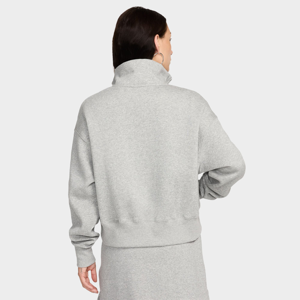 Nike Sportswear Women s Oversized Track Jacket Dark Grey Heather Sai JD Sports