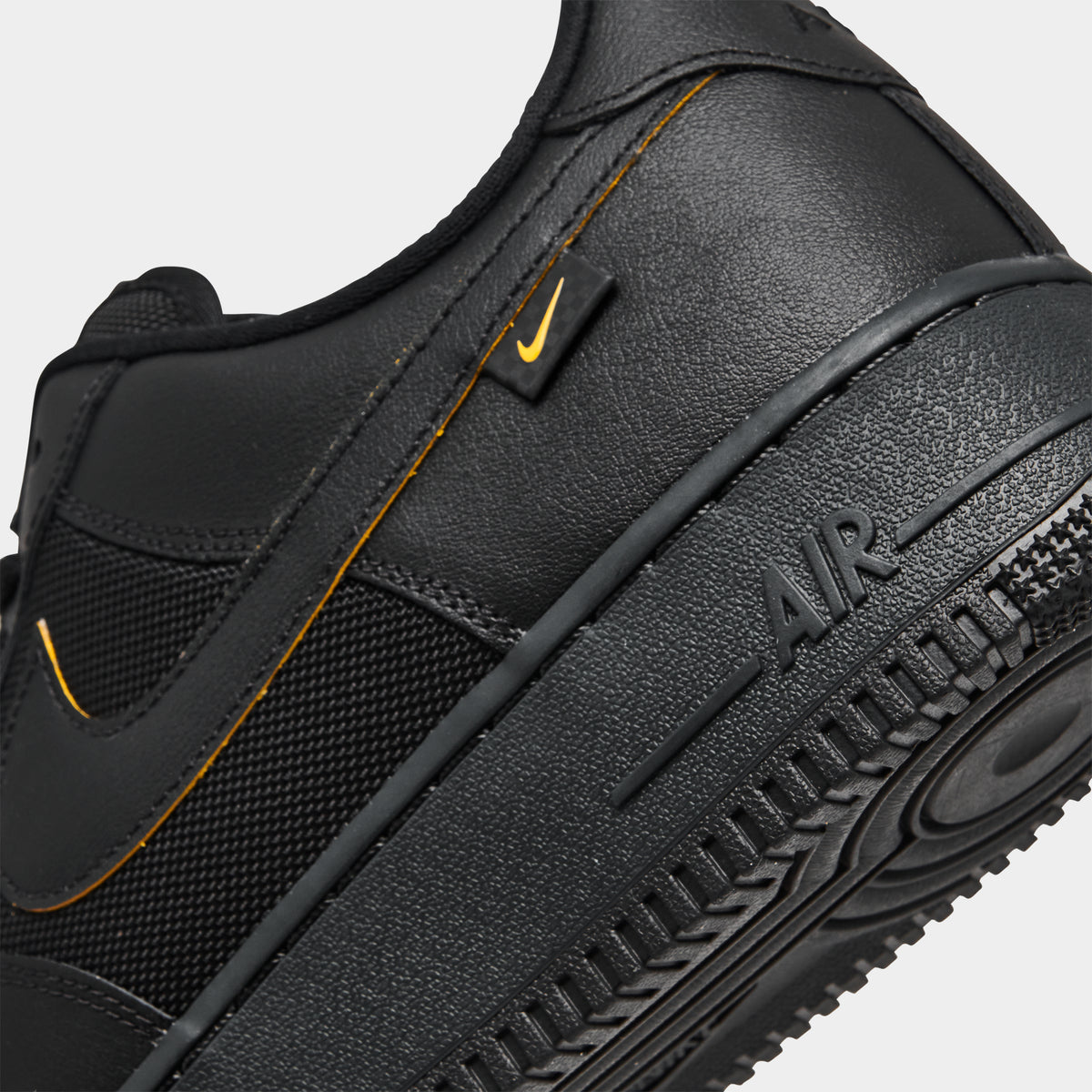 Nike Air Force 1 07 SE Black University Gold Dark Smoke JD Sports