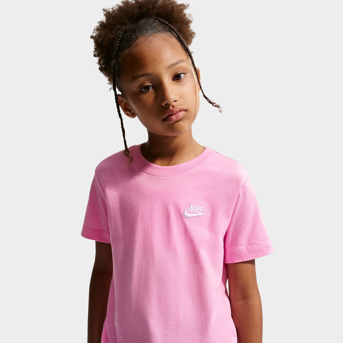 Nike Juniors Futura T-Shirt / Pink Rise