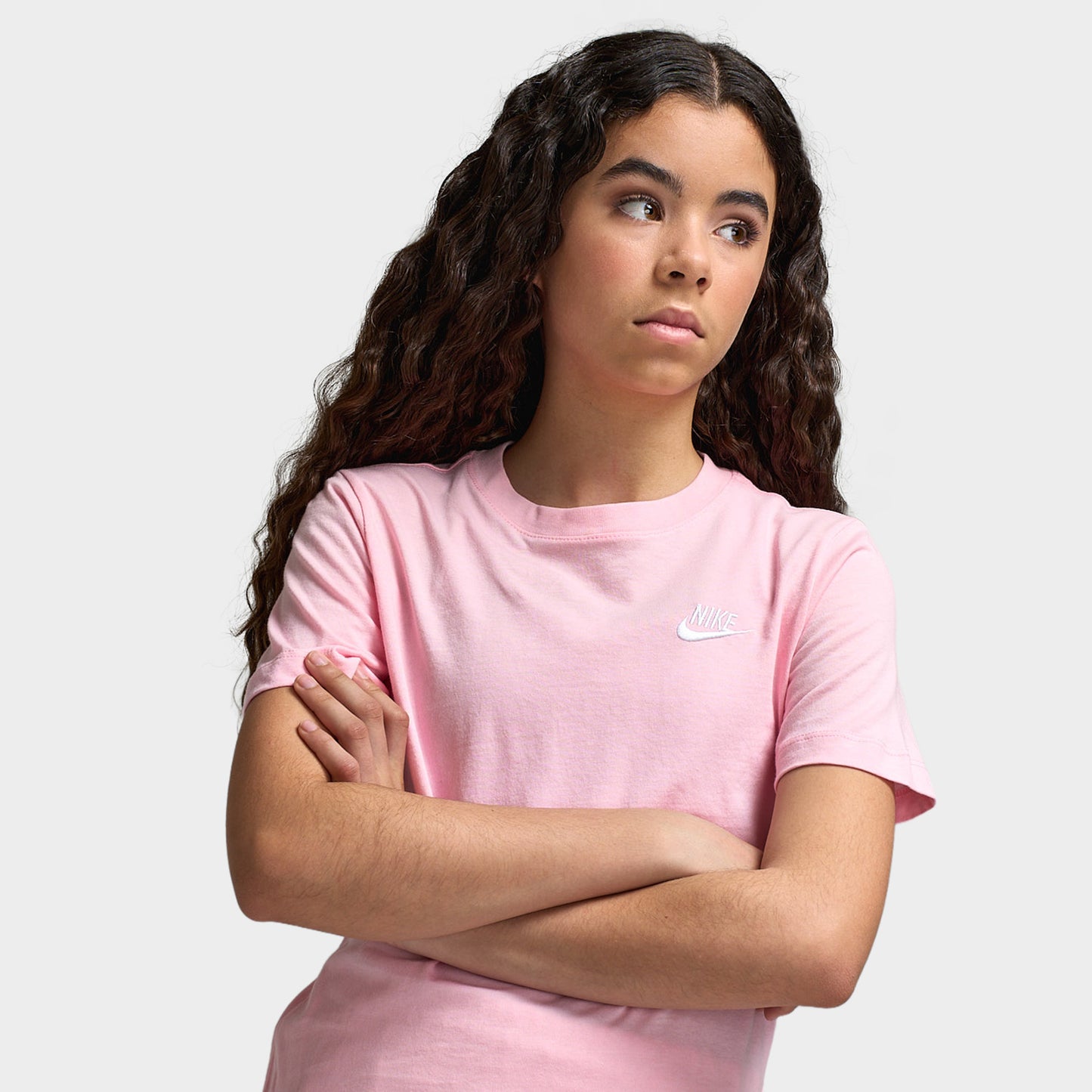 Nike Sportswear Juniors' T-Shirt / Medium Soft Pink