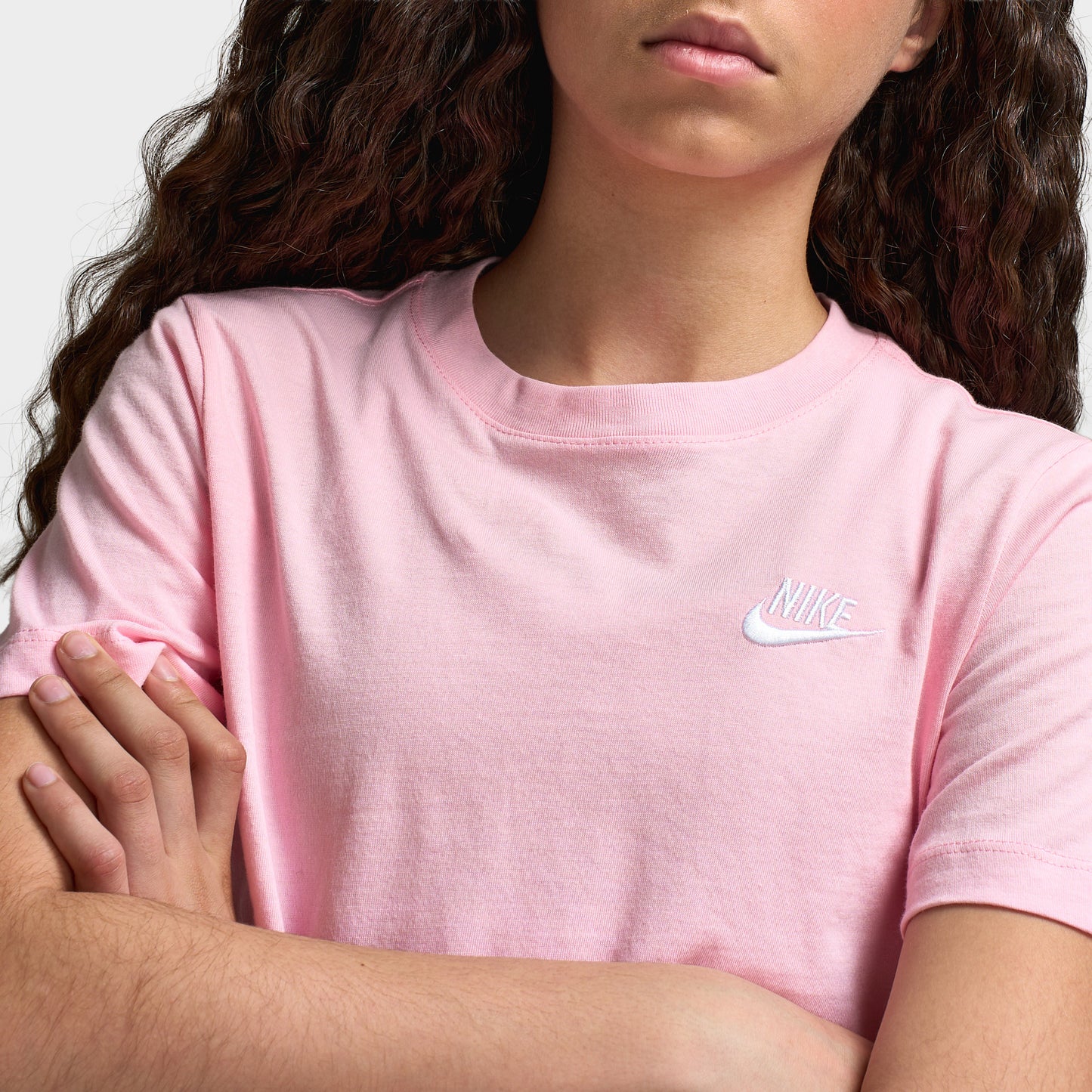 Nike Sportswear Juniors' T-Shirt / Medium Soft Pink