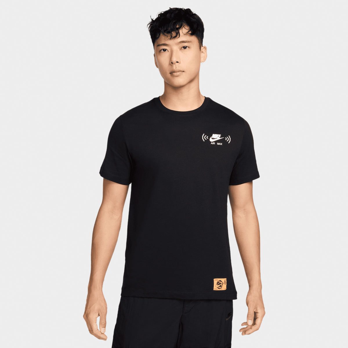 Nike Sportswear Swoosh FM Graphic T Shirt Black JD Sports
