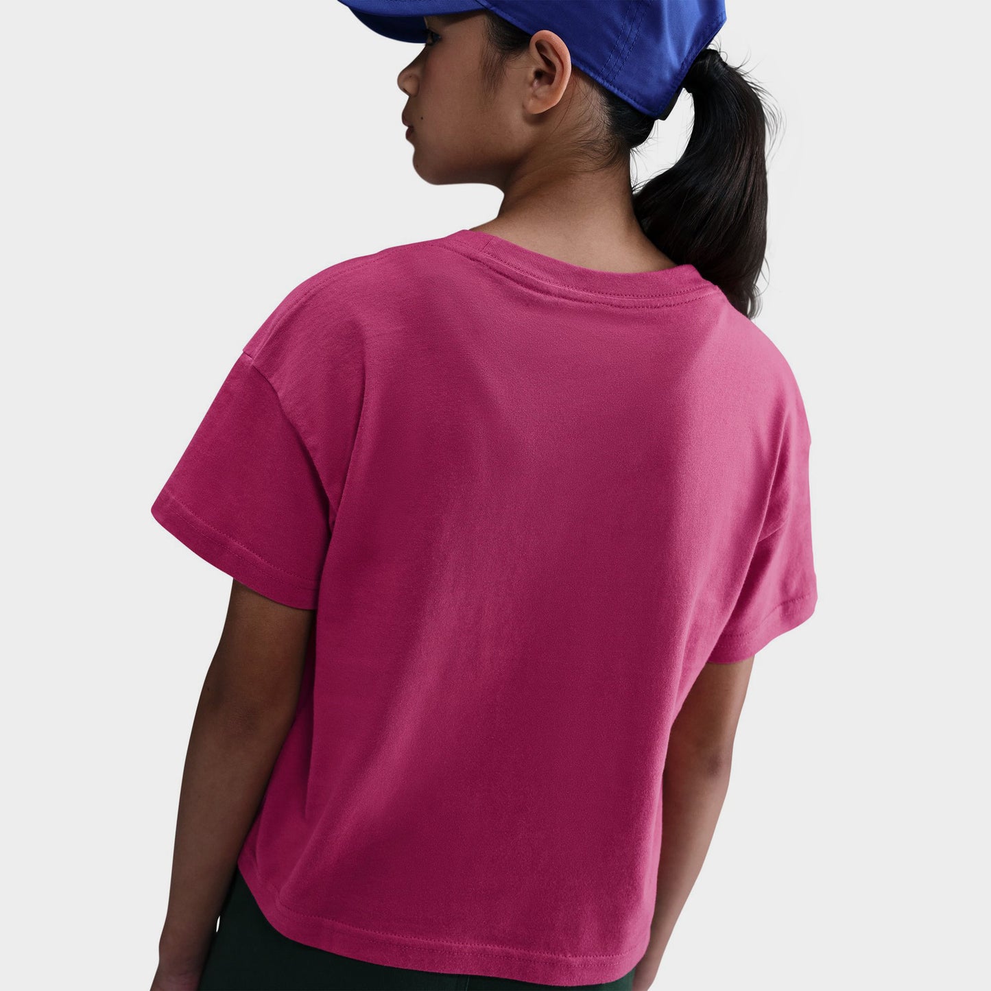 Nike Sportswear Junior Girls' Essential Boxy Tee / Sweet Beet