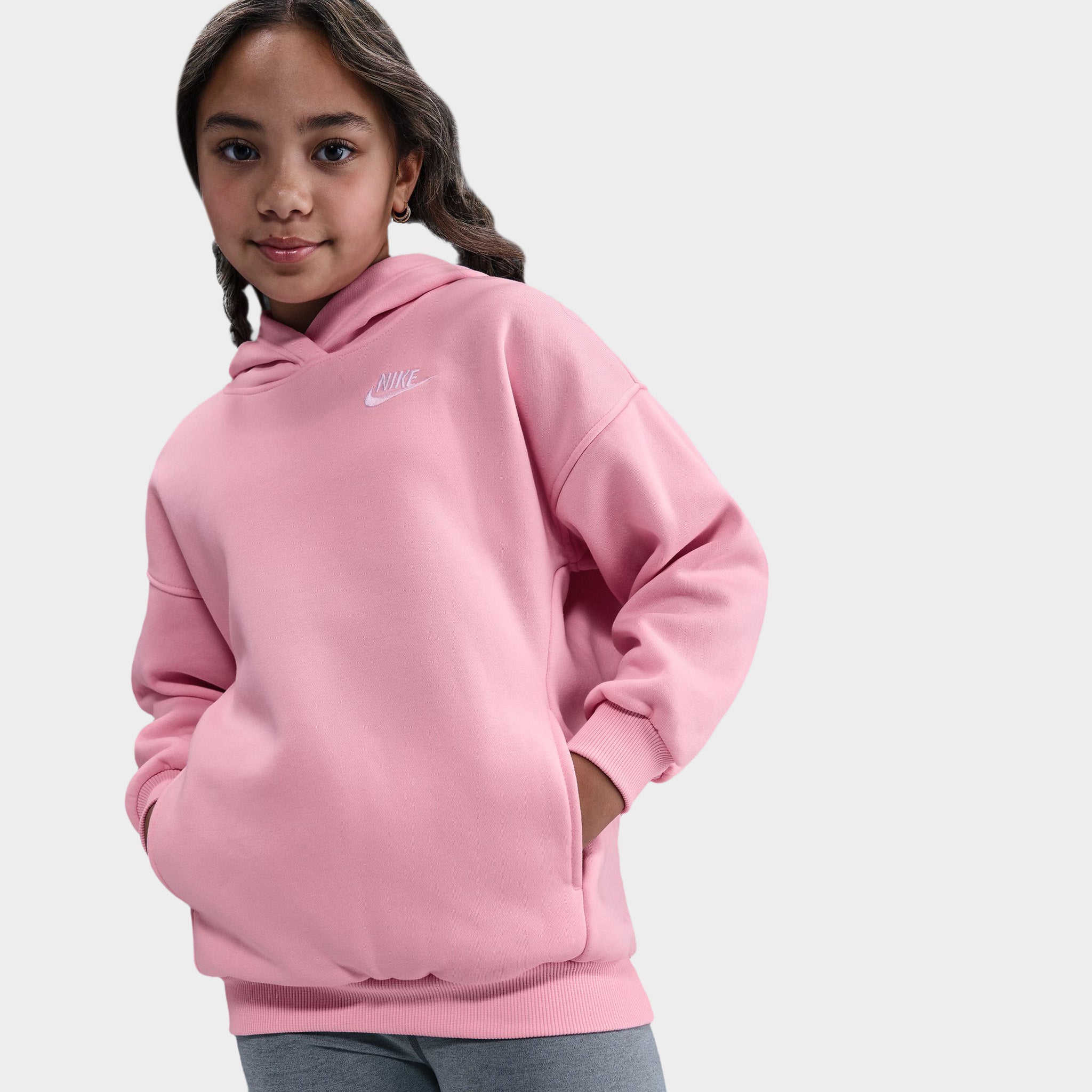 Nike Sportswear Club Fleece Oversized Pullover Hoodie / Med