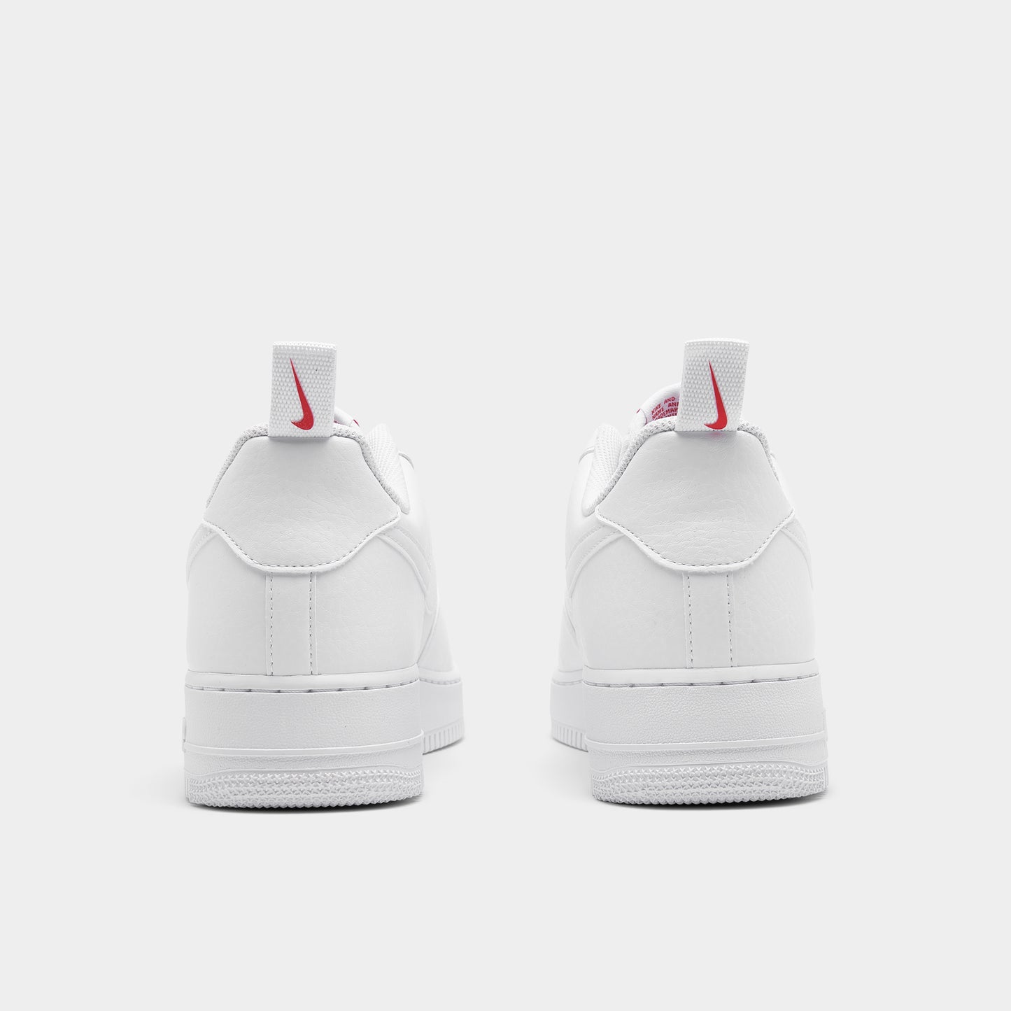 Nike Air Force 1 '07 White / White - University Red