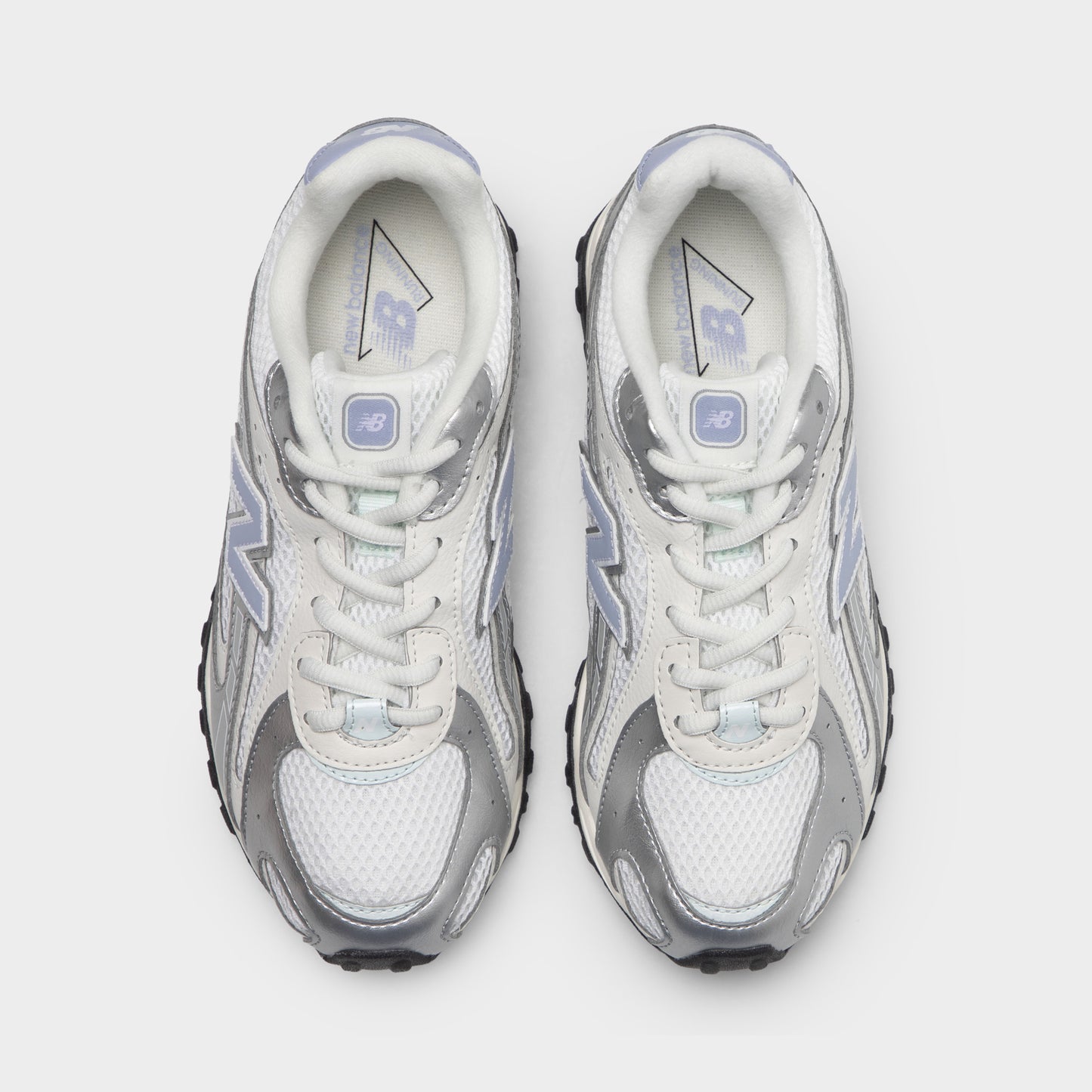 New Balance Juniors' 204 White / Oxford Blue