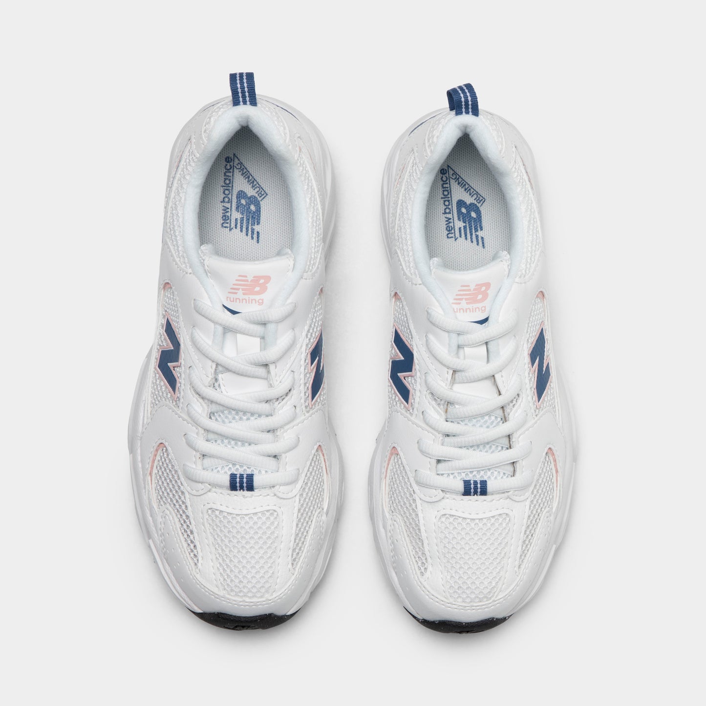 New Balance Junior 530 Blanc / Bleu Magique