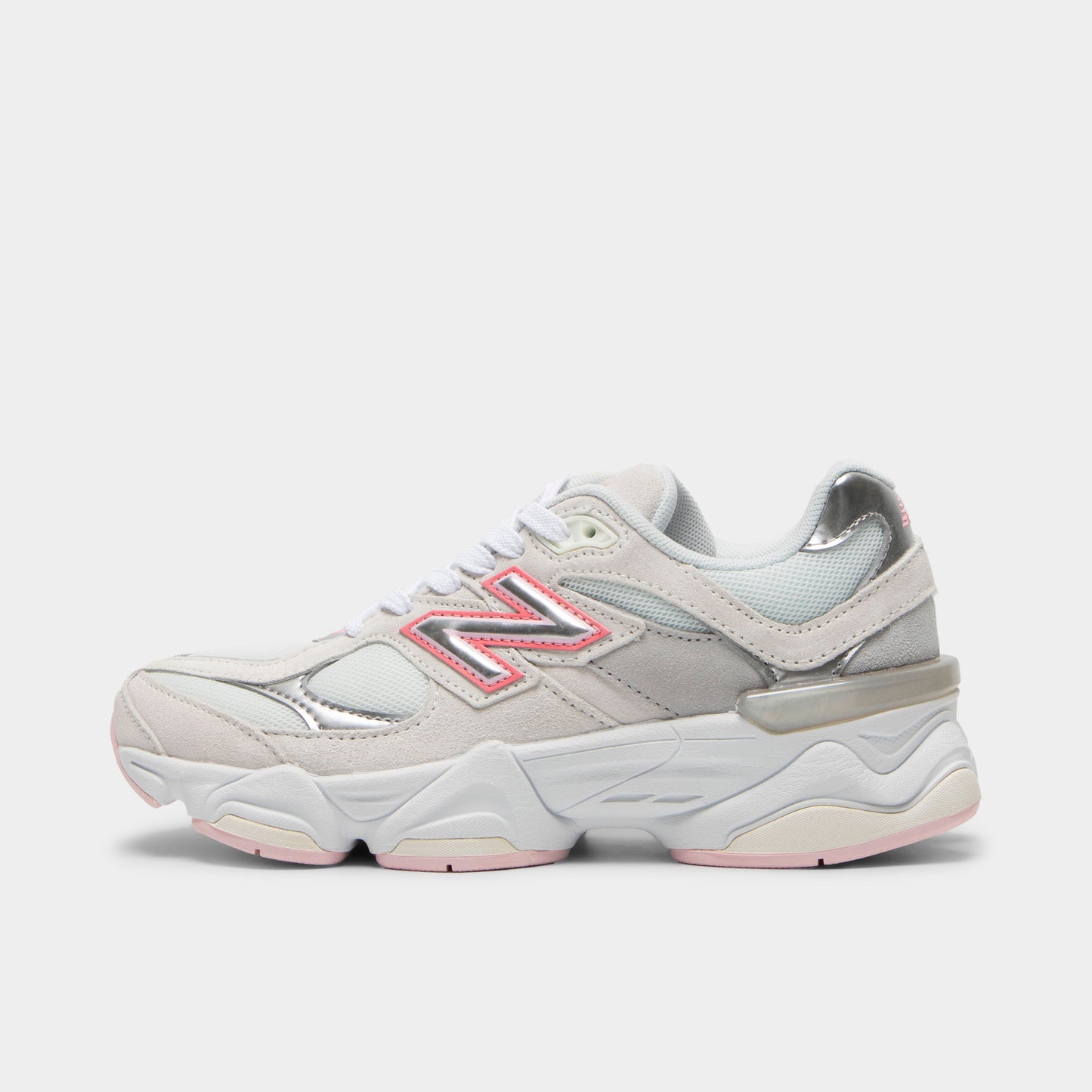 New Balance Junior 9060 Blanc / Rose