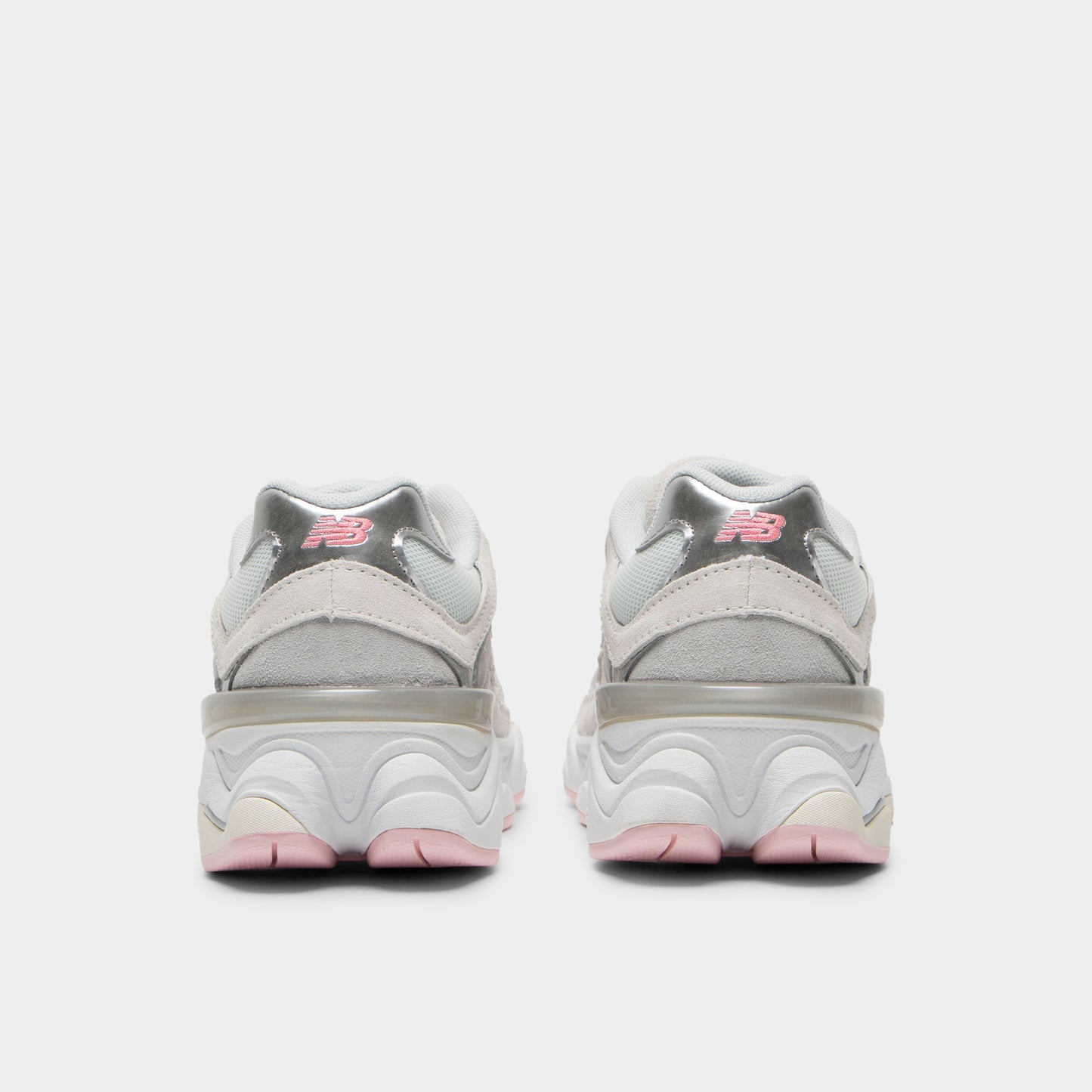 New Balance Junior 9060 Blanc / Rose