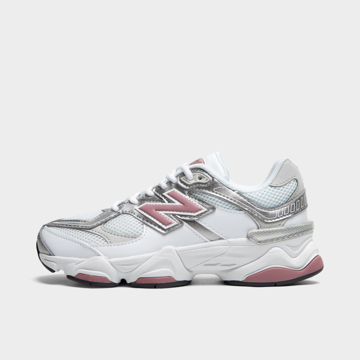 New Balance Junior 9060 Blanc / Bois de rose