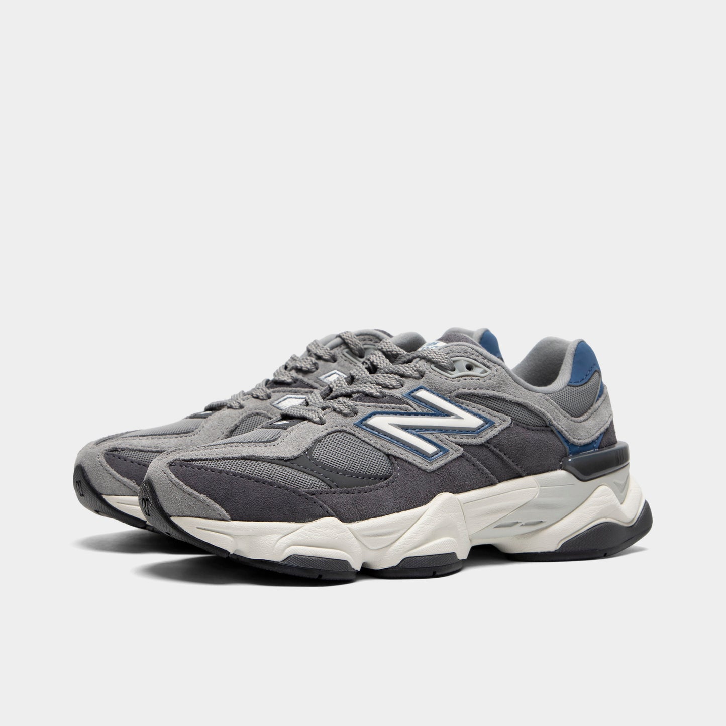 New Balance Junior 9060 Gris Ardoise / Aimant - Bleu Magique