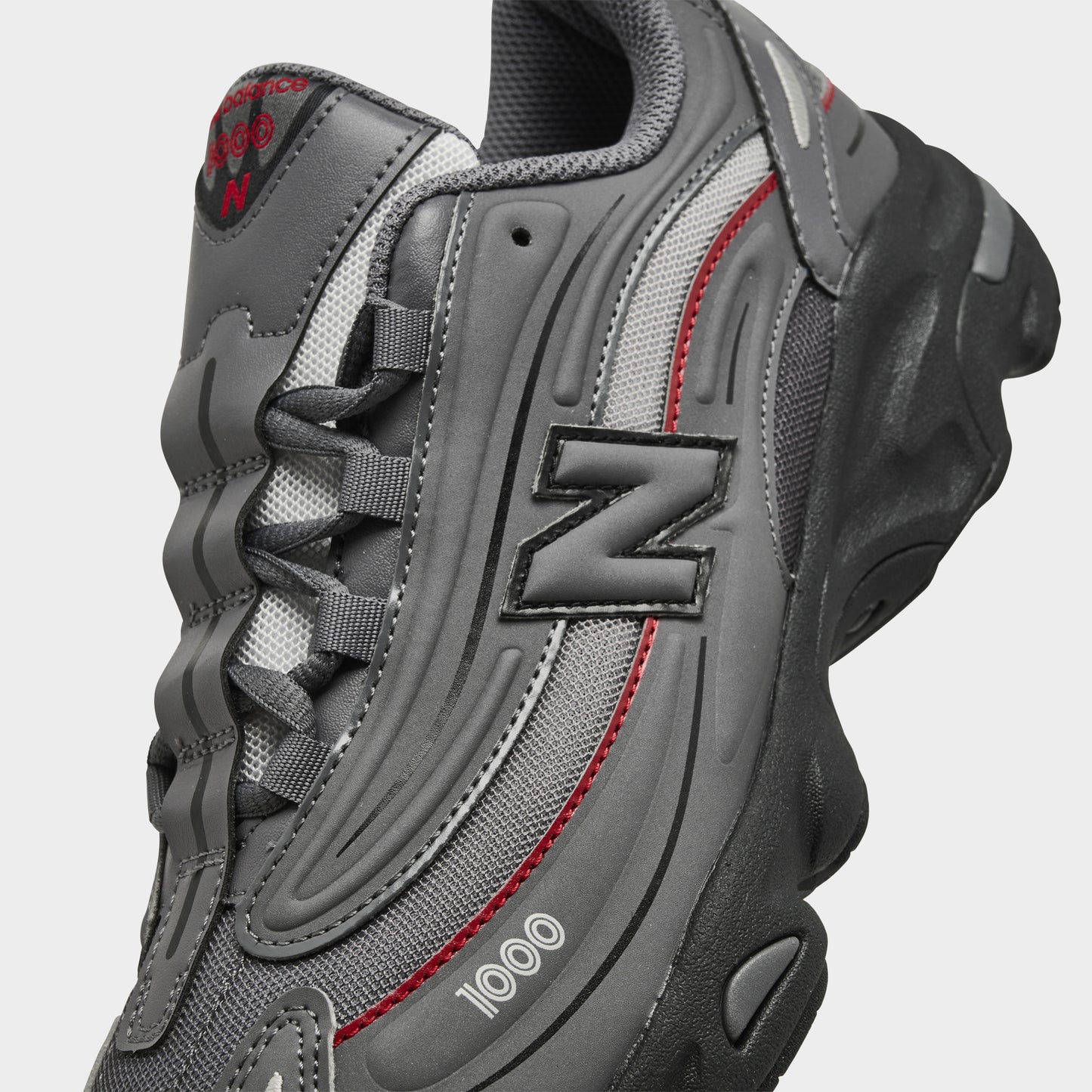 New Balance Juniors' 1000 Castlerock / Team Red